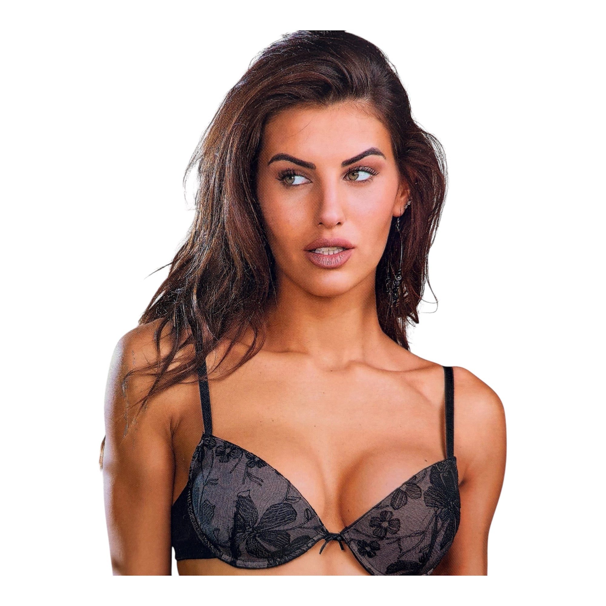 Completo Donna Jadea Chic Push - Up + Brasiliana Art.4615 - Boutique dell'Intimo e del Neonato