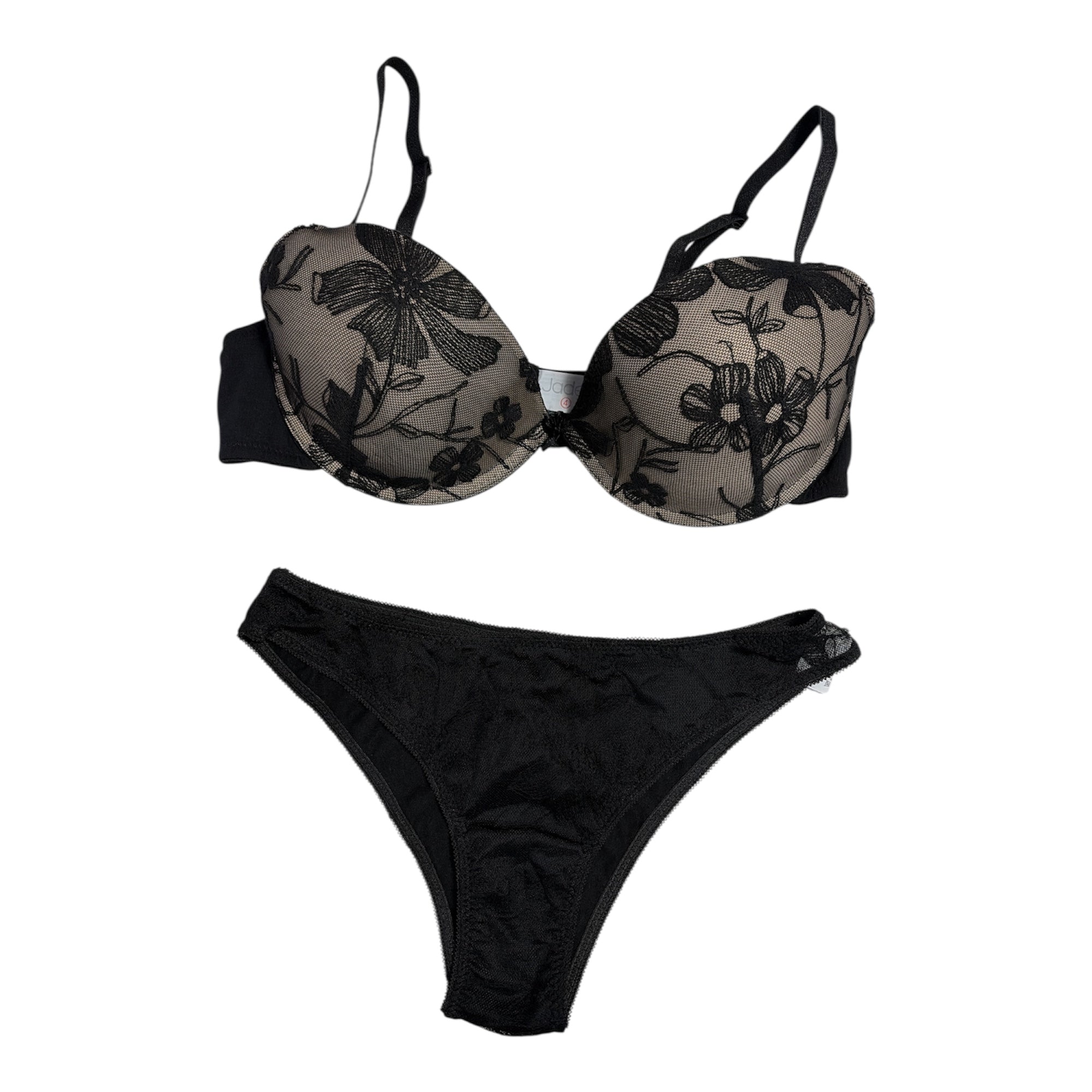Completo Donna Jadea Chic Push - Up + Brasiliana Art.4615 - Boutique dell'Intimo e del Neonato