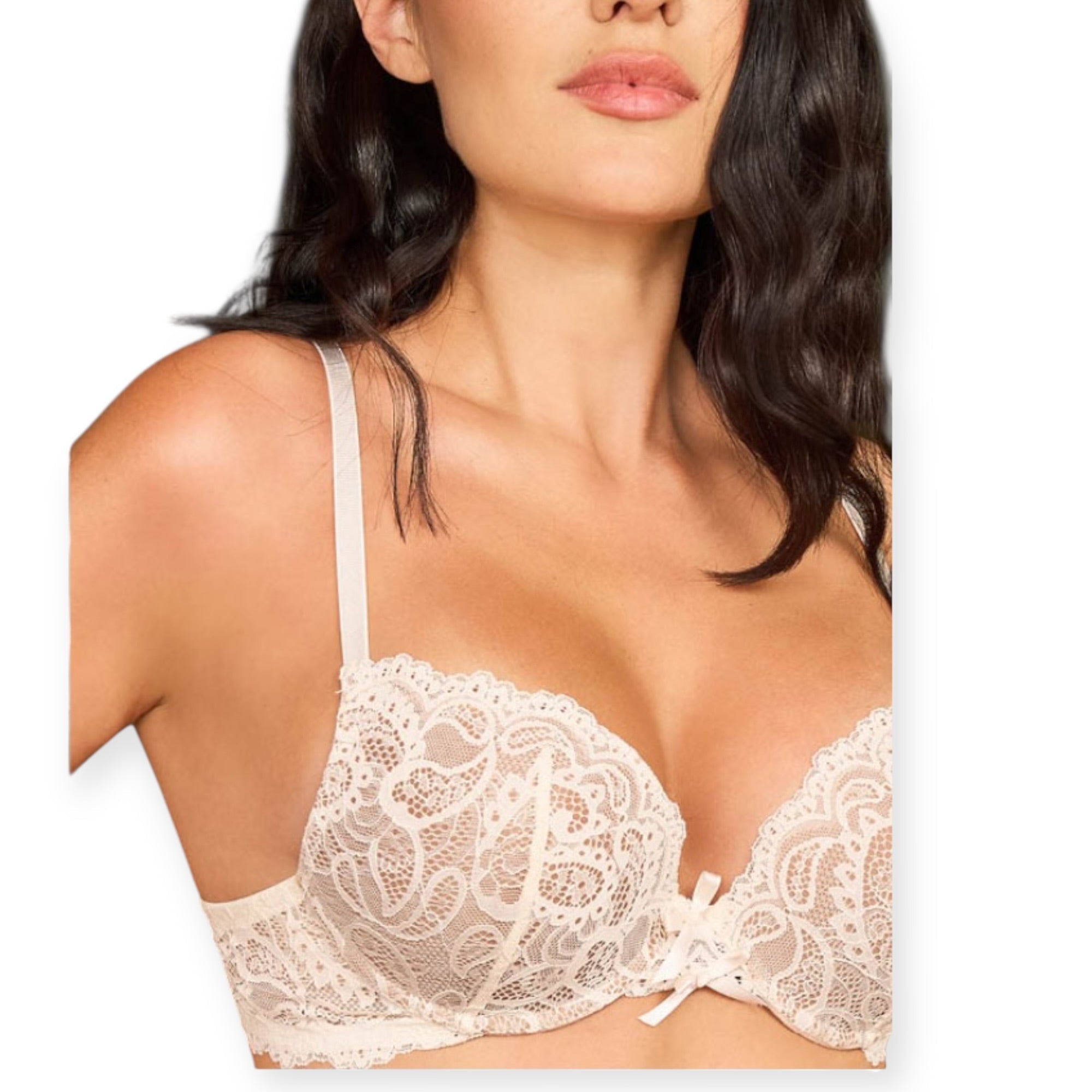 Completo Push - Up e Brasiliana in Pizzo Love and Bra Art.102097 SUMMER NIGHT - Boutique dell'Intimo e del Neonato