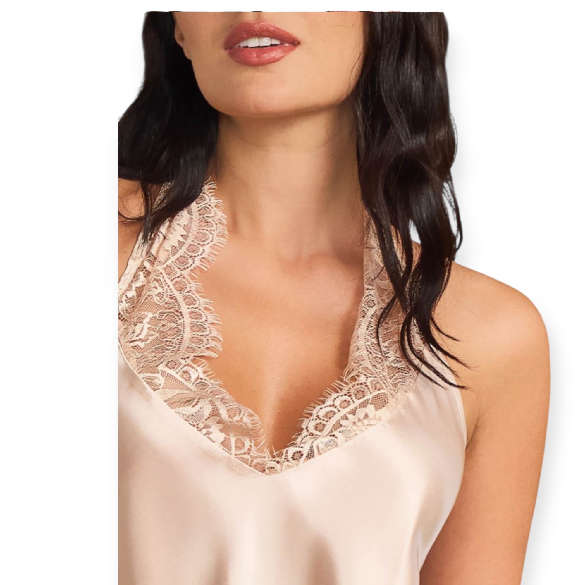 Completo Top + Pantalone Satin e Pizzo Love and Bra Art.107899 - Boutique dell'Intimo e del Neonato