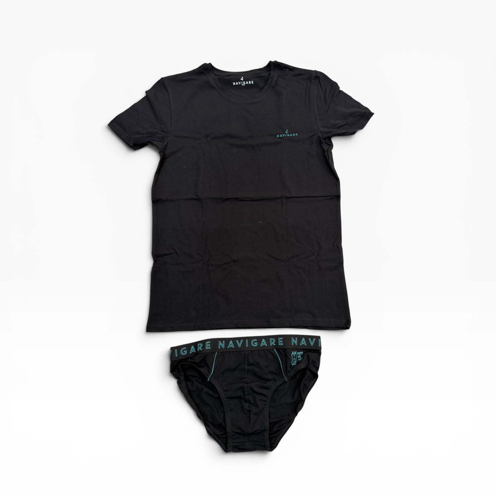 Completo Uomo T-Shirt Girocollo e Slip Navigare Art.21567S - Boutique dell'Intimo e del Neonato
