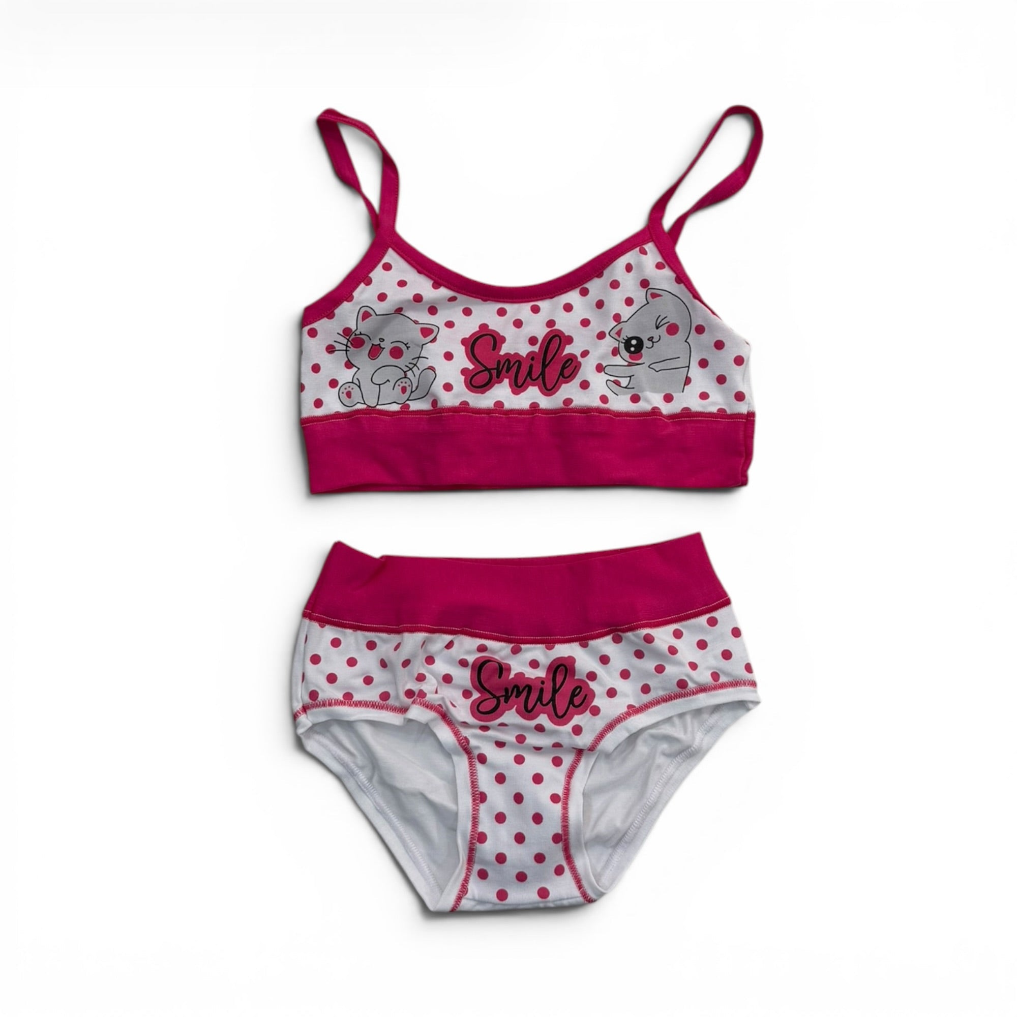 Coordinato Bimba Top + Slip in Cotone Rossoporpora Art.CB198 - Boutique dell'Intimo e del Neonato