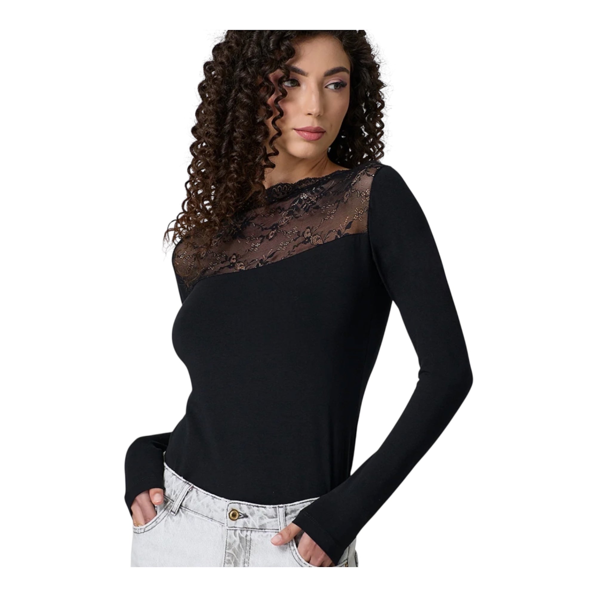 Maglia Donna Manica Lunga Sottogiacca in Cotone Modal Jadea Art.4464 - Boutique dell'Intimo e del Neonato