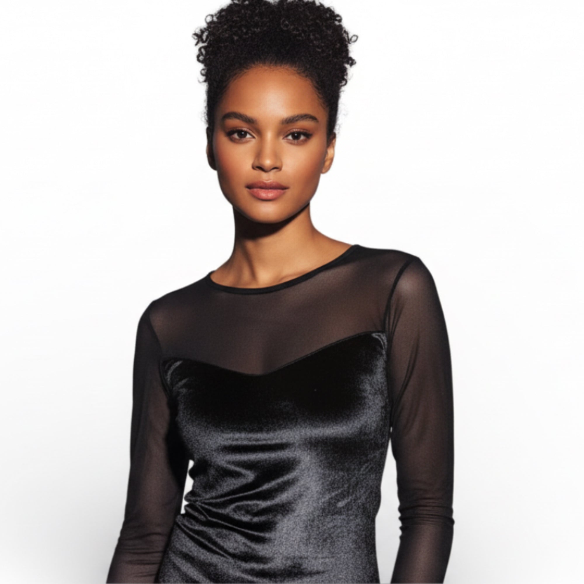 Maglia Sottogiacca Donna in Tulle e Velluto Gala Jadea Art.4688 - Boutique dell'Intimo e del Neonato