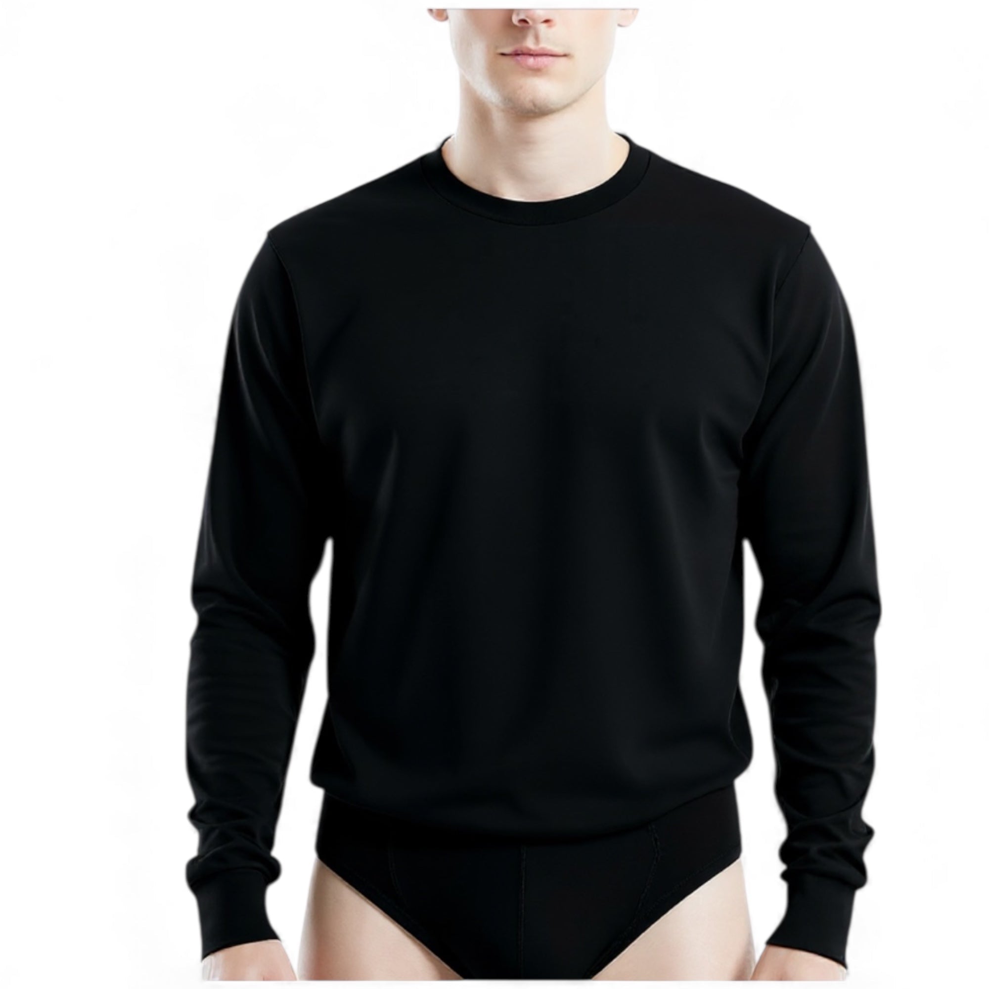 Maglia Uomo Manica Lunga Girocollo In Cotone Modal Mansuè Art.40170 - Boutique dell'Intimo e del Neonato