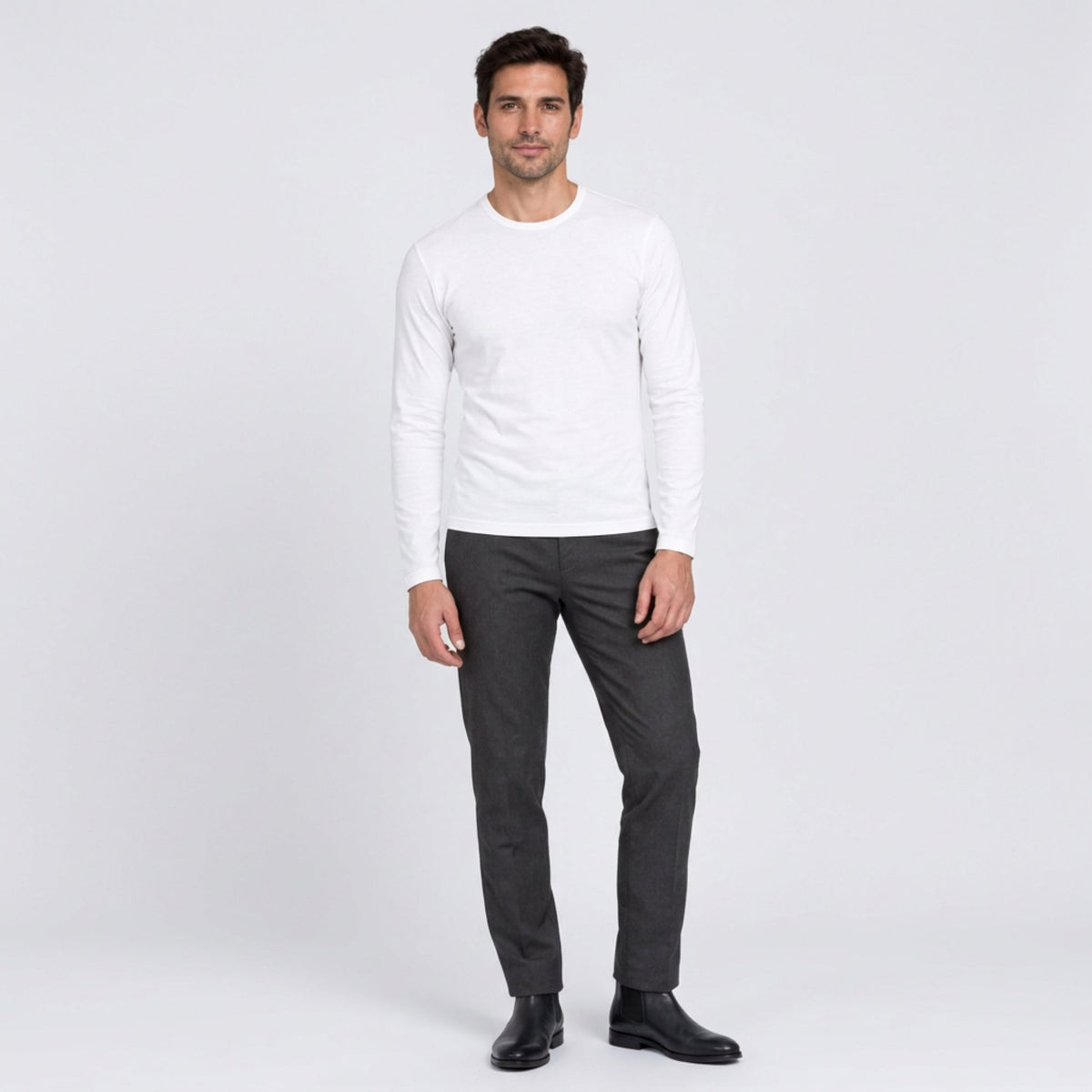 Maglia Uomo Manica Lunga Termica Girocollo Mansuè Art.LIVIGNO - Boutique dell'Intimo e del Neonato