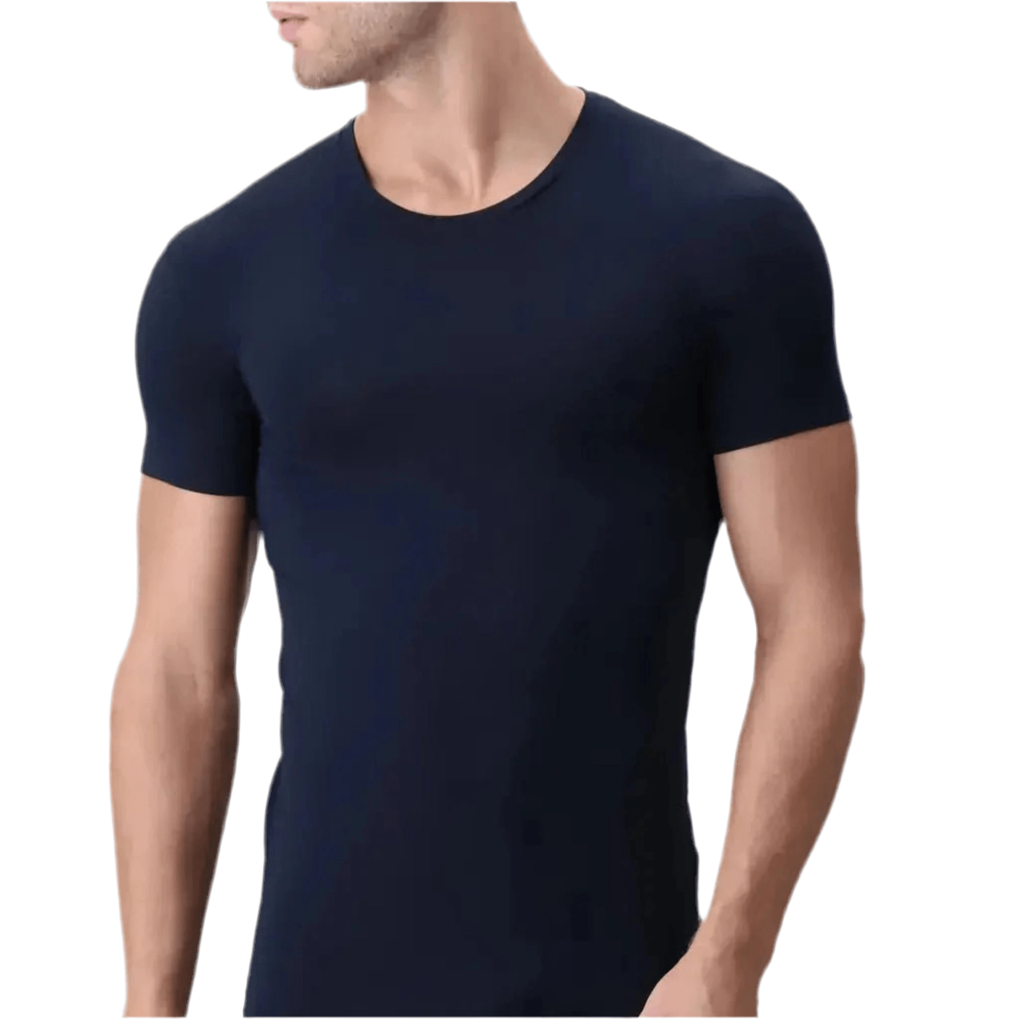 Mezza Manica Uomo Girocollo in Cotone Modal Mansuè Art.40118|40101 - Boutique dell'Intimo e del Neonato