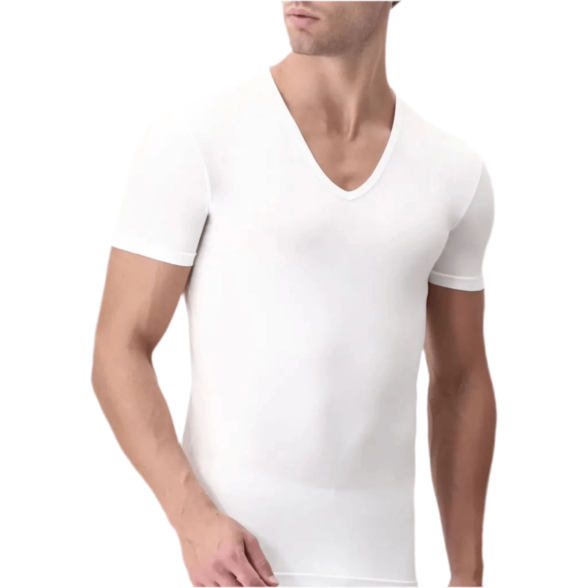 Mezza Manica Uomo Scollo V in Cotone 100% Mansuè Art.40040 | 40088 - Boutique dell'Intimo e del Neonato