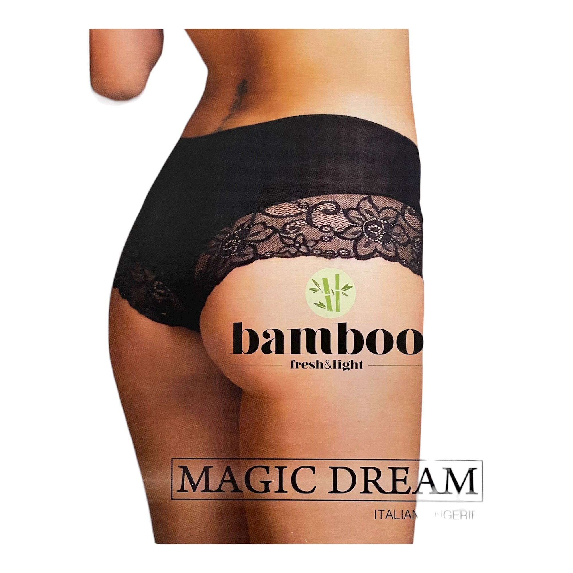 Panty Donna in Cotone Bamboo e Pizzo Magic Dream Art.8489 - Boutique dell'Intimo e del Neonato