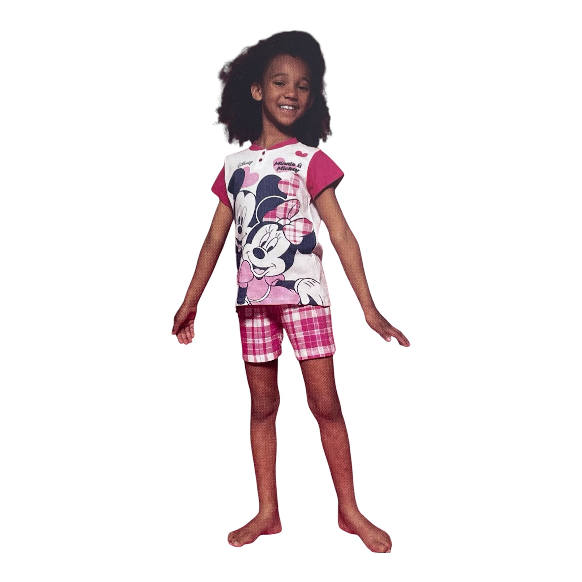 Pigiama Bimba Corto in Cotone Jersey Sabor Disney MINNIE Art.DY50A2275 - Boutique dell'Intimo e del Neonato