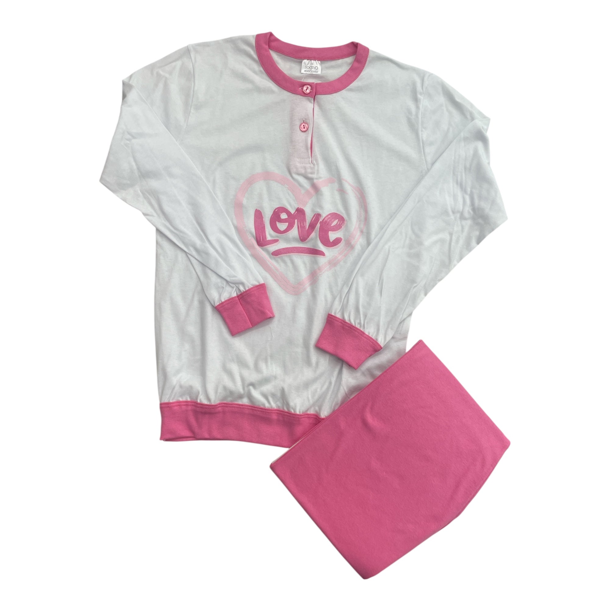 Pigiama Bimba Lungo in Cotone Jersey SognoSondesto Art.ESG15001 - Boutique dell'Intimo e del Neonato