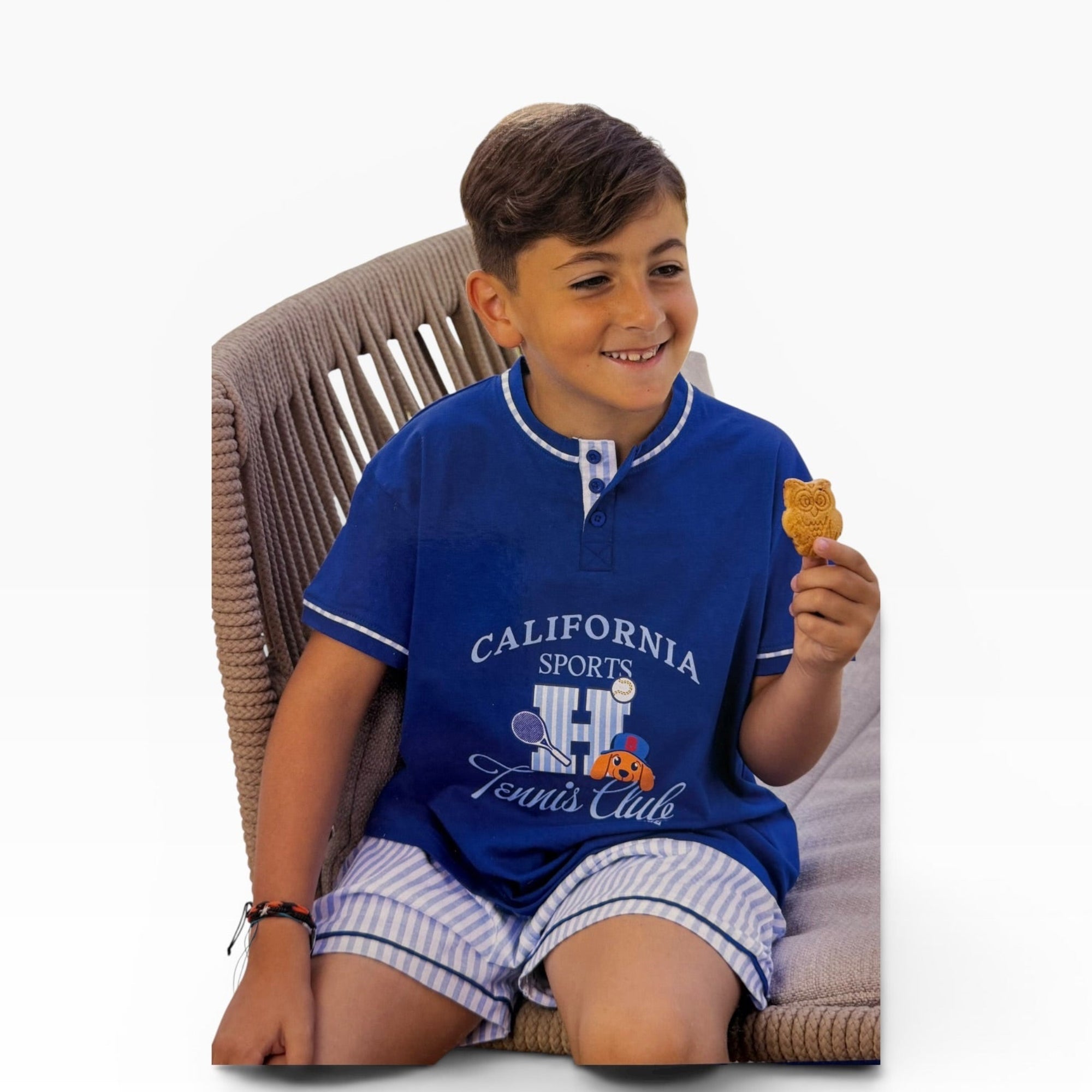 Pigiama Bimbo Corto in Cotone Jersey Serafino Irge Art.IKC560 - Boutique dell'Intimo e del Neonato