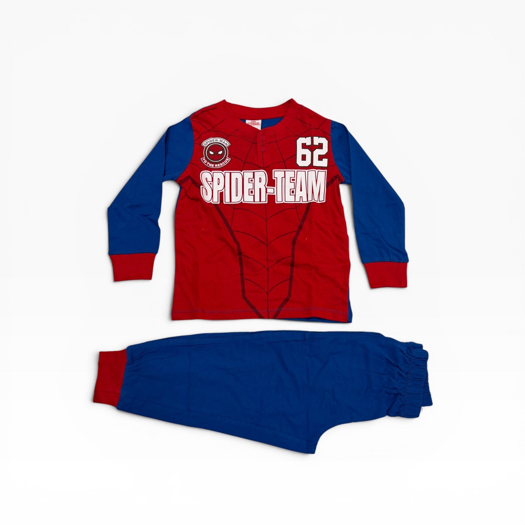 Pigiama Bimbo Lungo Cotone Jersey Sabor Marvel Spiderman Art.MV40M7701 - Boutique dell'Intimo e del Neonato