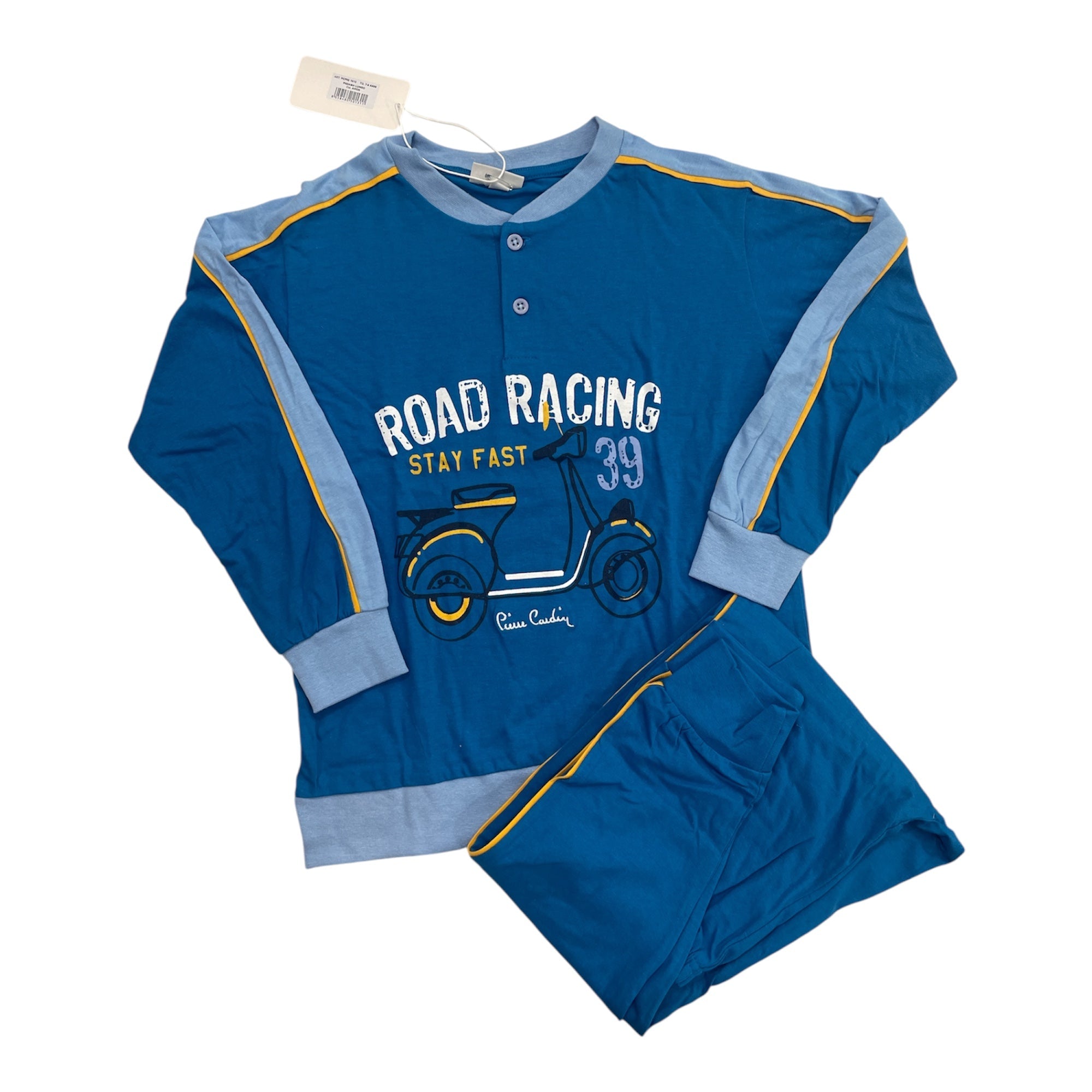 Pigiama Bimbo Lungo in Cotone Jersey Pierre Cardin Art.PCPIG1015 - Boutique dell'Intimo e del Neonato