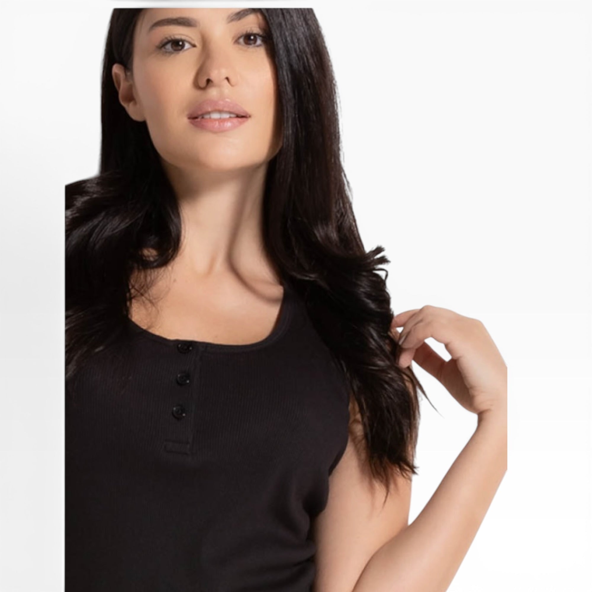 Pigiama Donna Corto in Cotone Jersey Canotta Spalla Larga Love and Bra Art.103298 - Boutique dell'Intimo e del Neonato