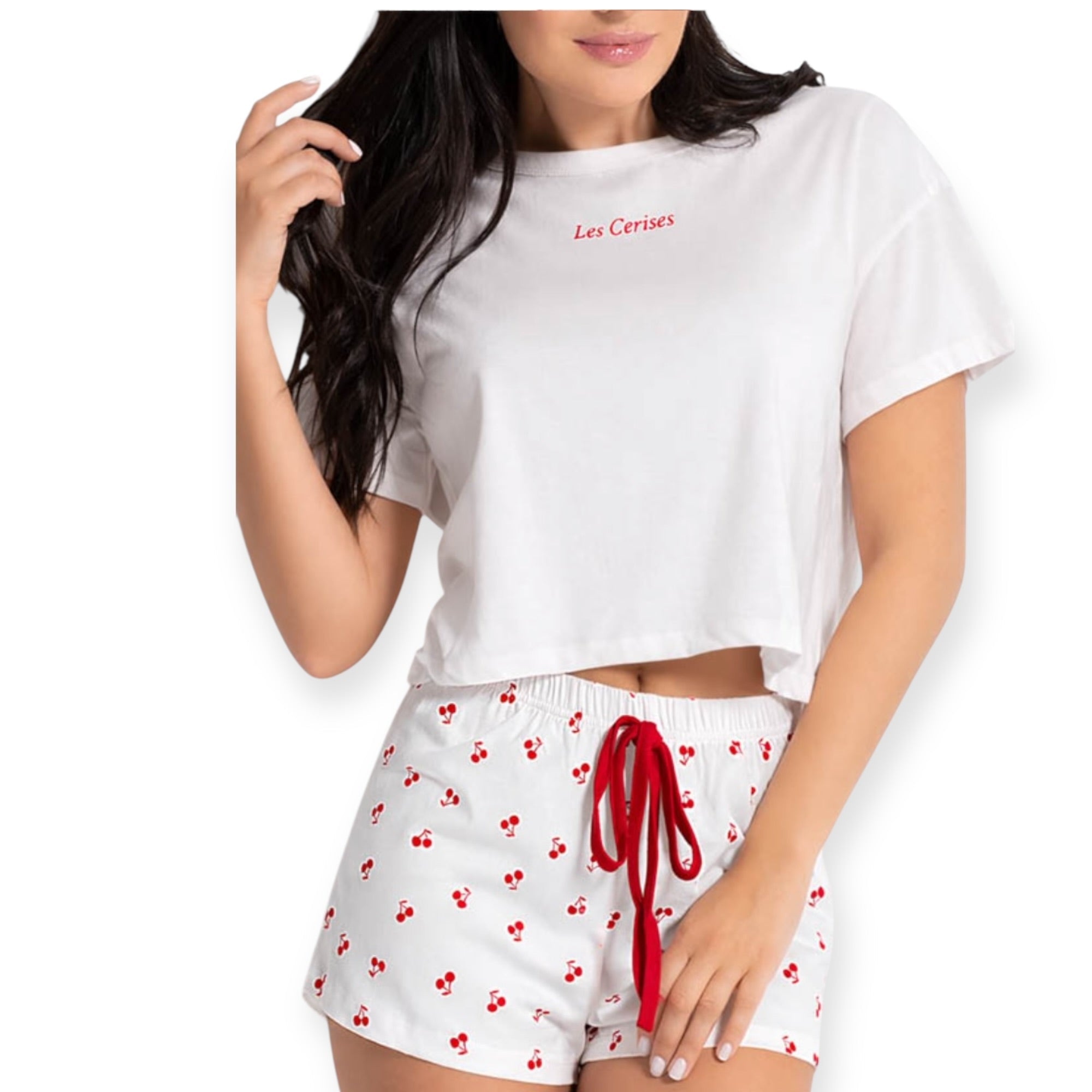 Pigiama Donna Corto Pantaloncino e Mezza Manica Love and Bra Art.104199 - Boutique dell'Intimo e del Neonato