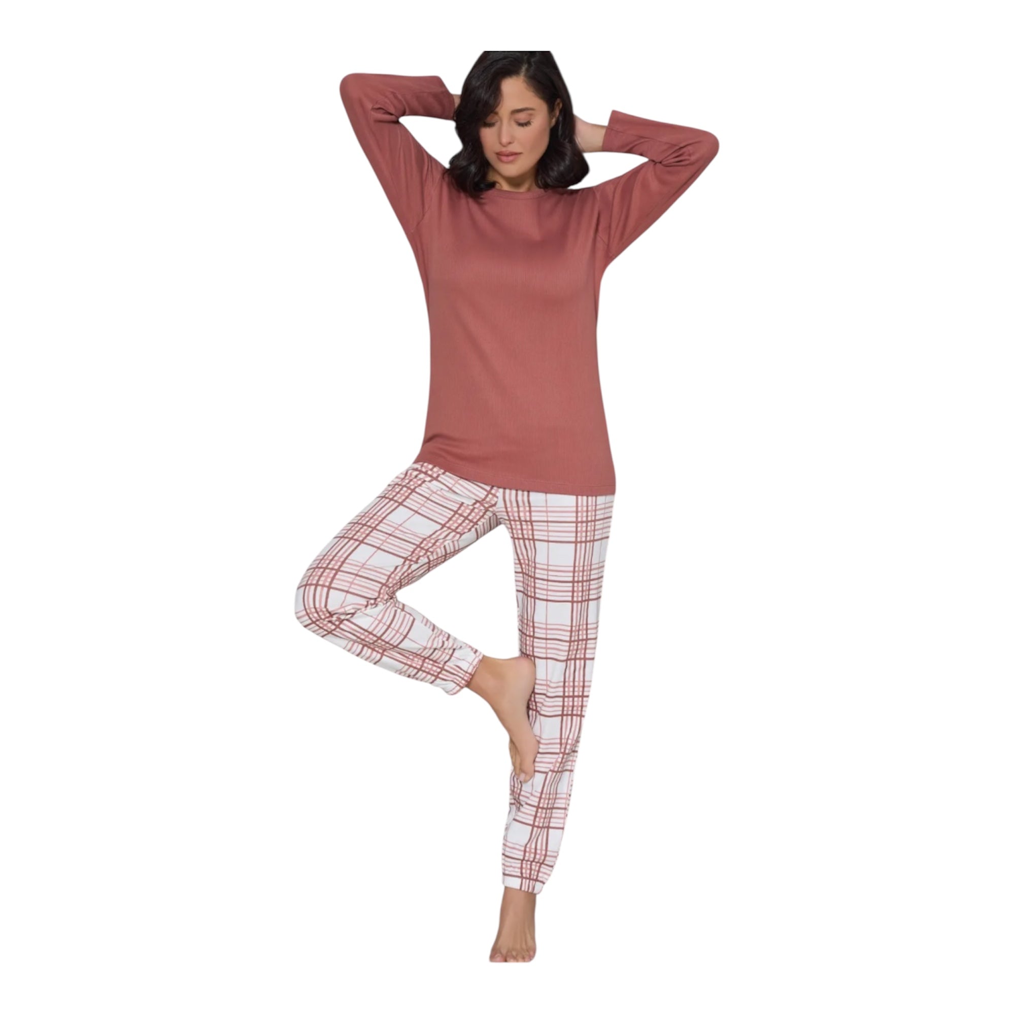 Pigiama Donna in Cotone Interlock Love and Bra Art.96999 - Boutique dell'Intimo e del Neonato