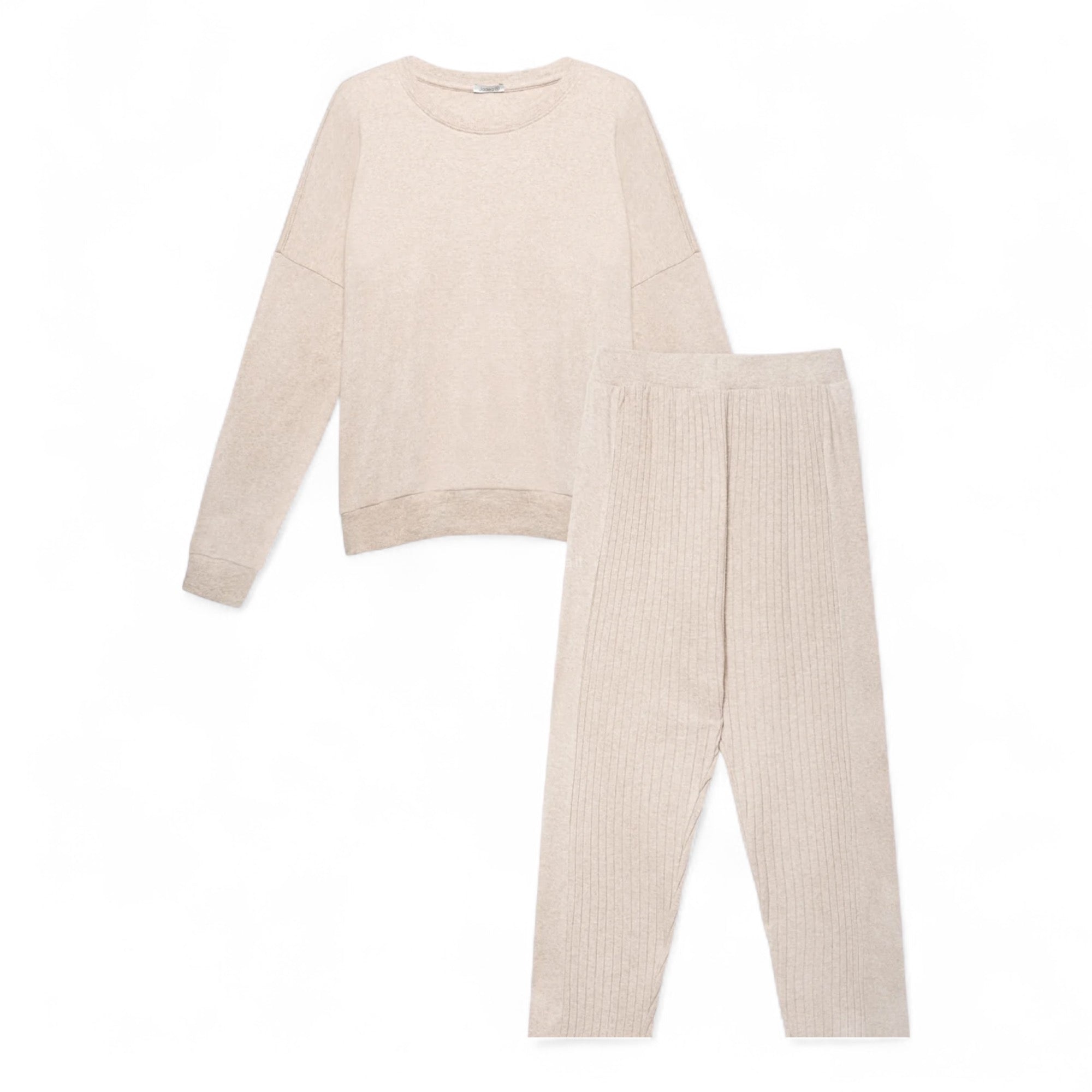 Pigiama Donna Lungo in Cotone Morbido Interlock Girocollo Jadea Art.5237 - Boutique dell'Intimo e del Neonato