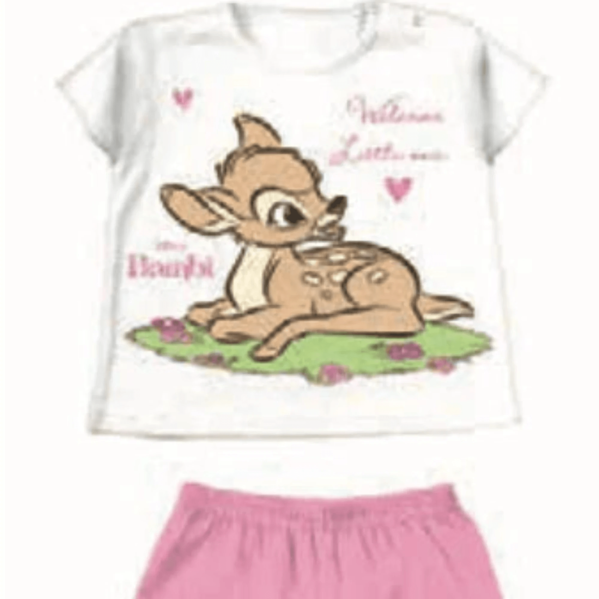 Pigiama Neonato Corto in Cotone Jersey Sabor Disney Bambi Art.DY32B2401 - Boutique dell'Intimo e del Neonato