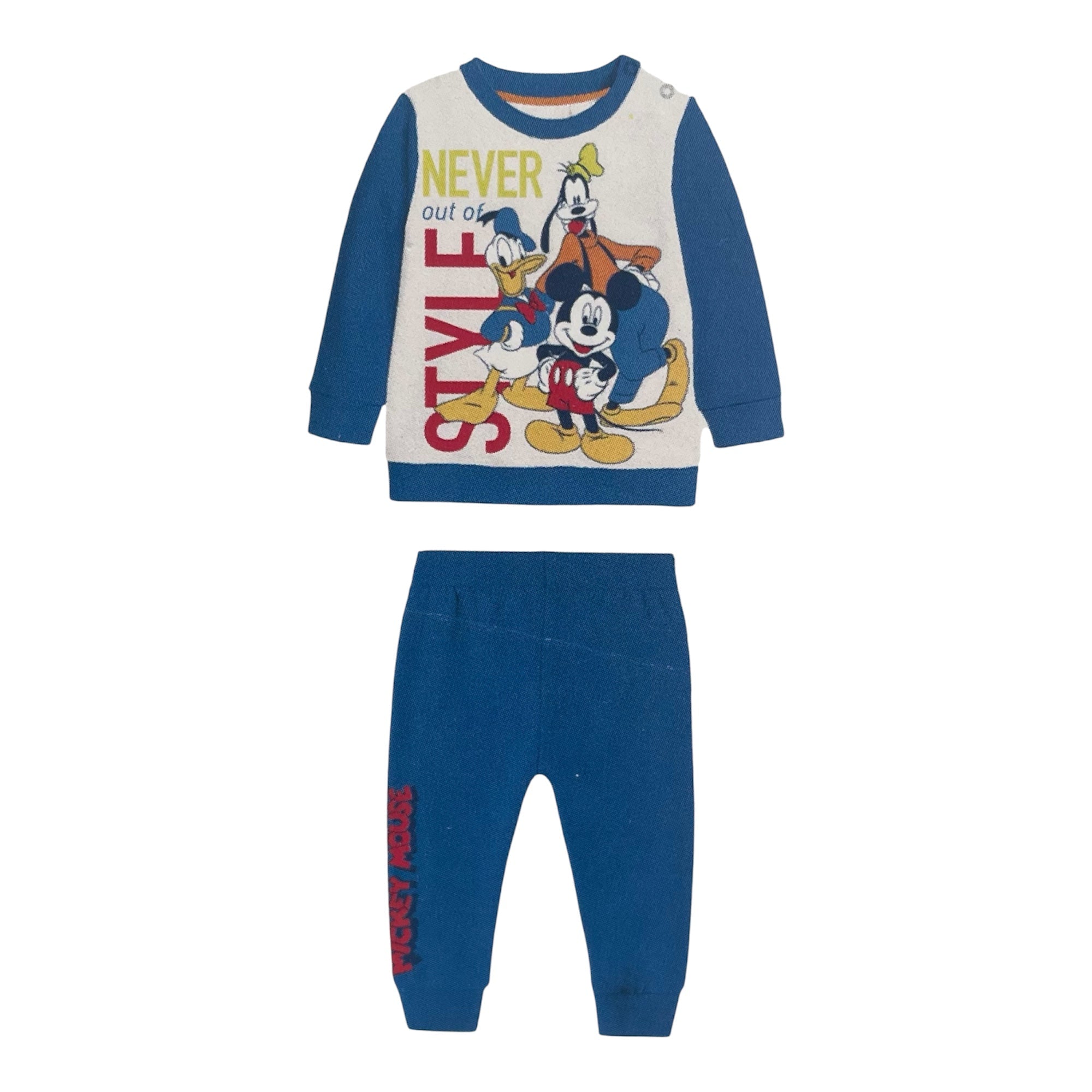 Pigiama Neonato Lungo Felpato Spalla Aperta Sabor Disney Art.DY32P9001 - Boutique dell'Intimo e del Neonato