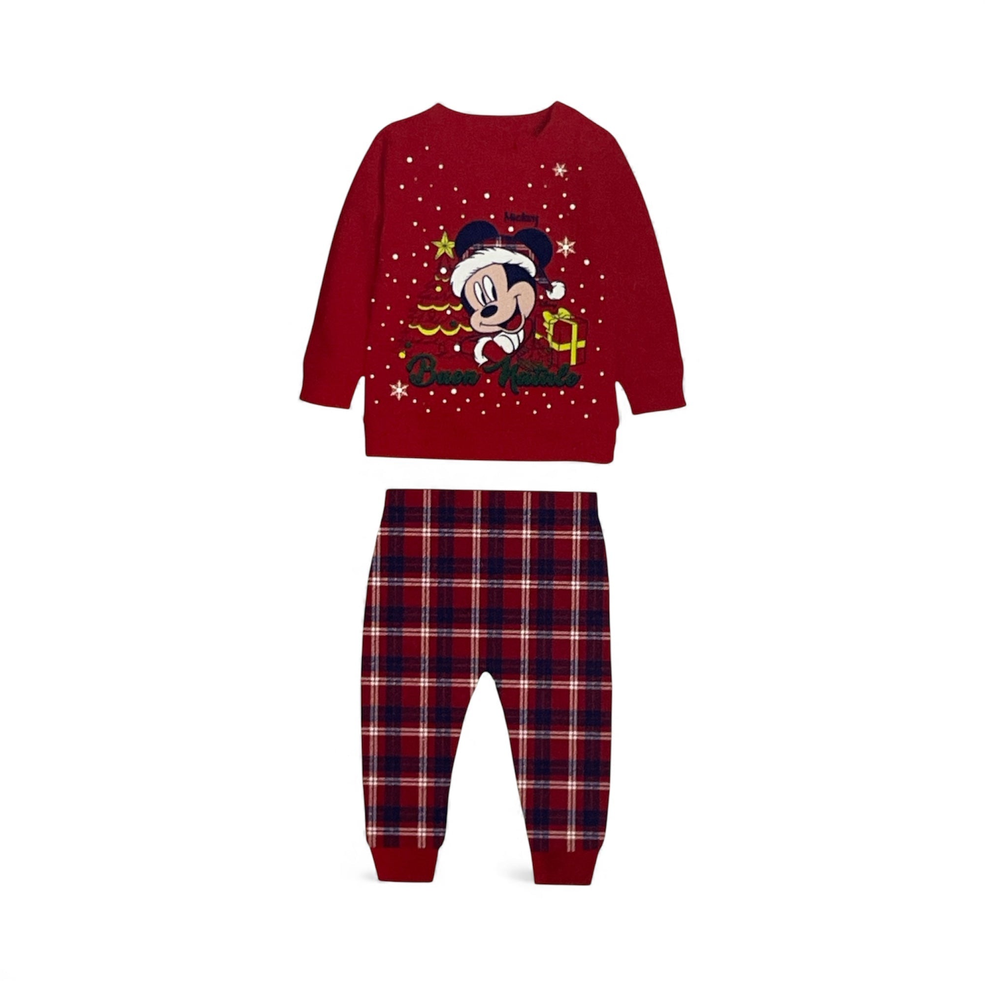 Pigiama Neonato Lungo in Cotone Intelock Apertura Davanti Sabor TOPOLINO Art.DY32K6962 - Boutique dell'Intimo e del Neonato