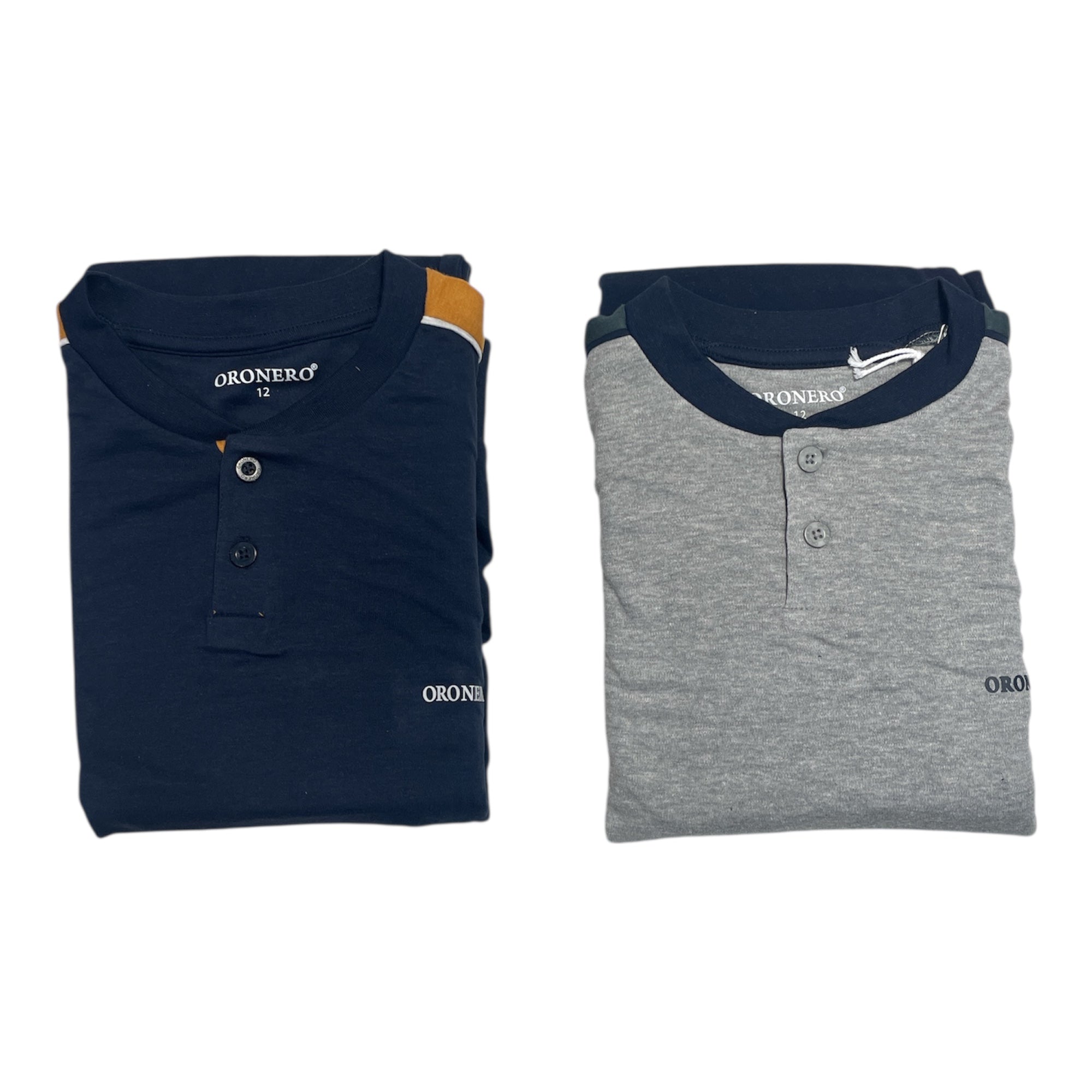 Pigiama Ragazzo in Cotone Interlock Oronero Art. OU498J - Boutique dell'Intimo e del Neonato