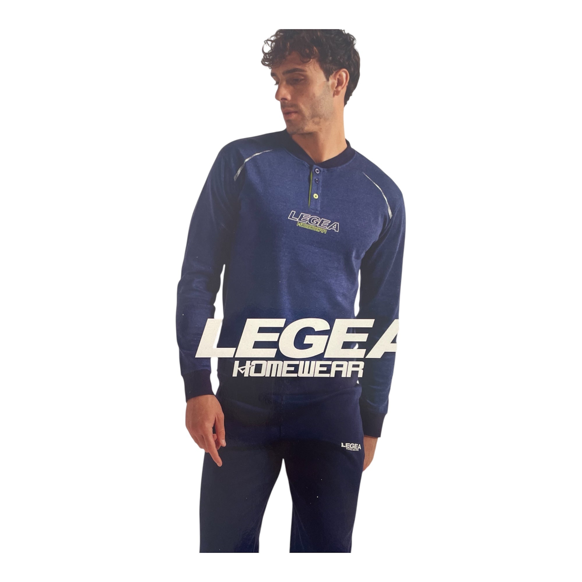 Pigiama Ragazzo Lungo in Cotone Interlock Serafino Legea Art.LPA028T - AS - Boutique dell'Intimo e del Neonato