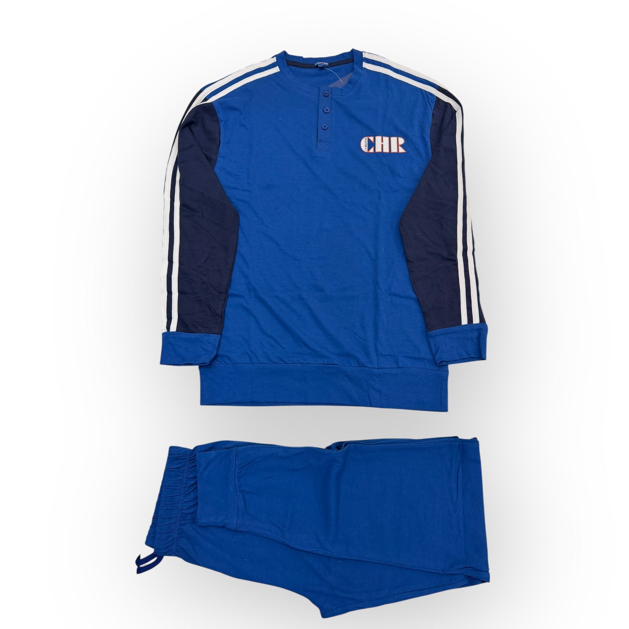 Pigiama Uomo Lungo in Cotone Jersey Serafino Charro Art.ELP92 - Boutique dell'Intimo e del Neonato