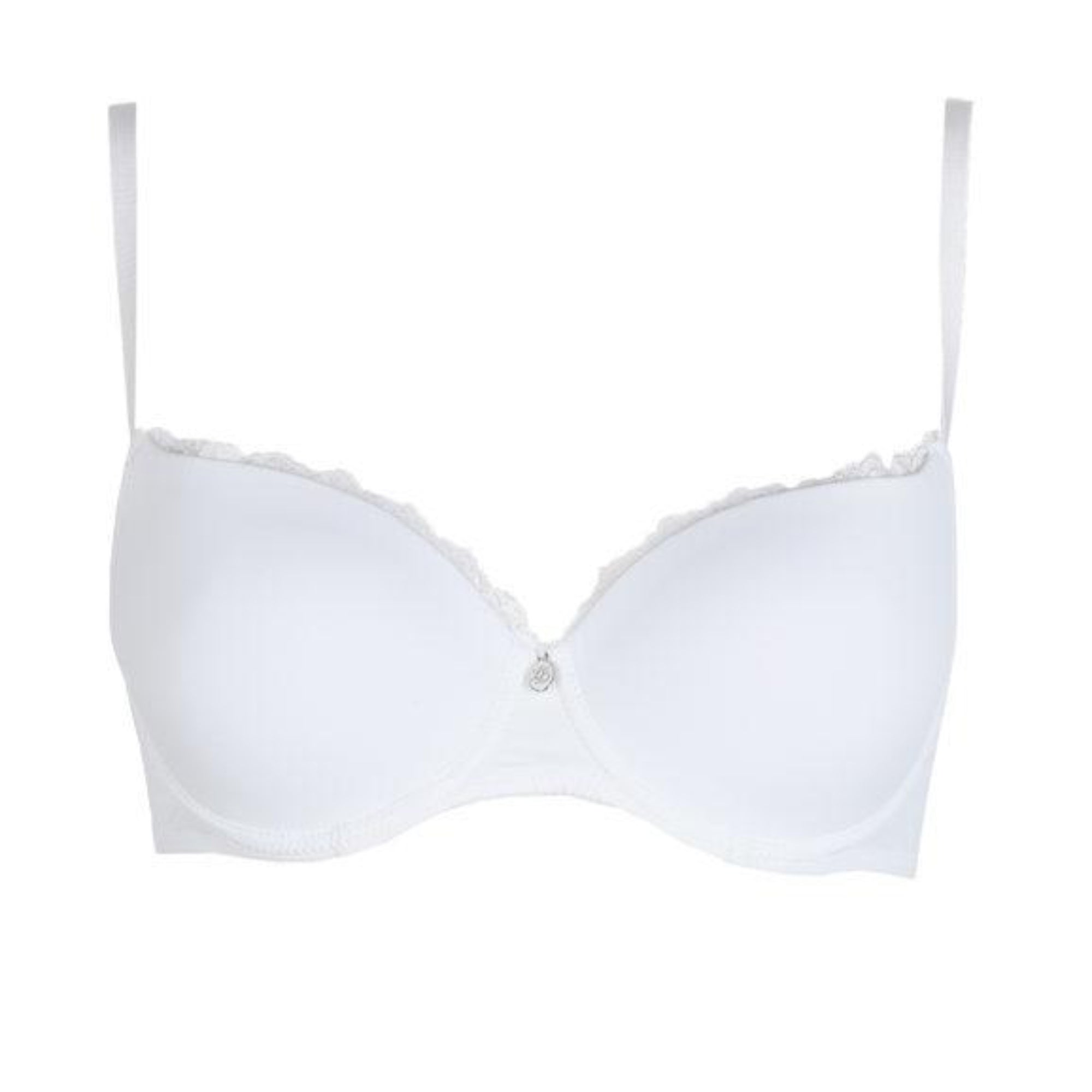 Reggiseno balconcino imbottito in pizzo Sofia - Laura Biagiotti Art.90620 - BOUTIQUE INTIMO E NEONATO