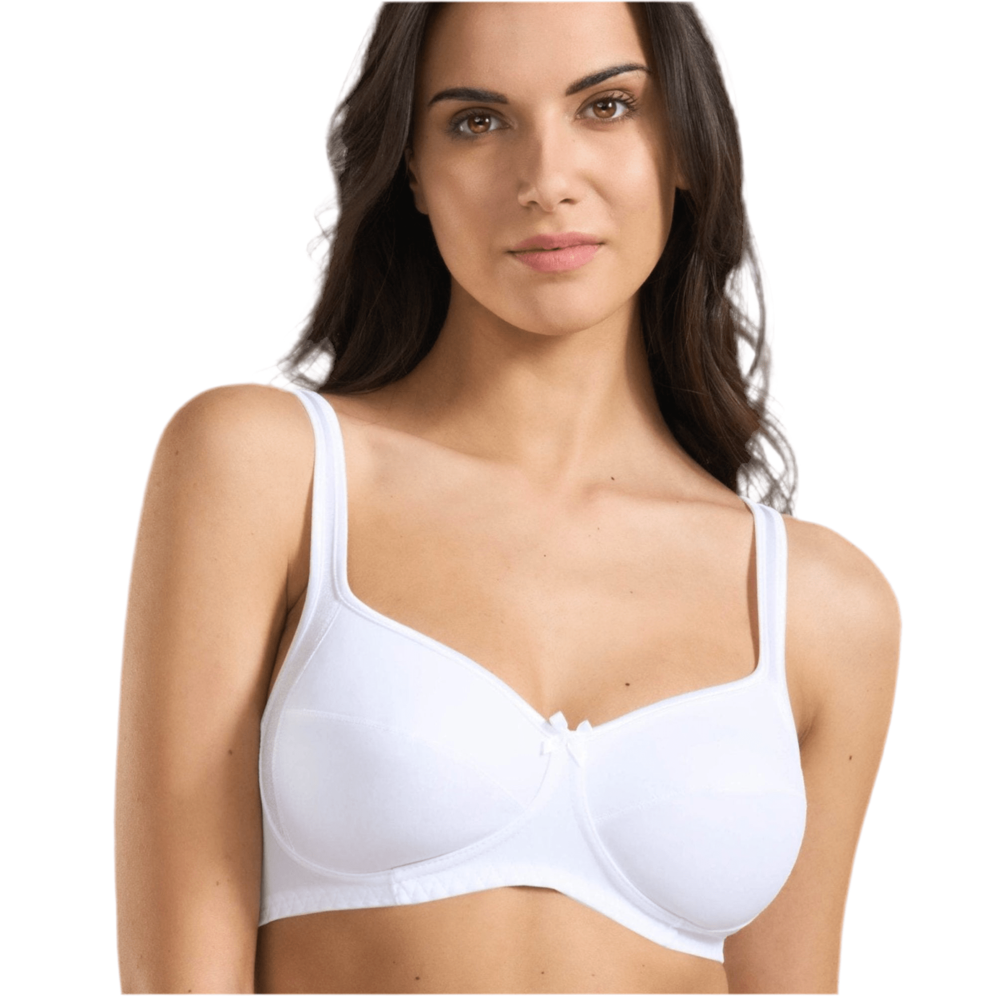 Reggiseno con Coppa in Cotone Inserti in Raso Spiman Art.2291 - Boutique dell'Intimo e del Neonato