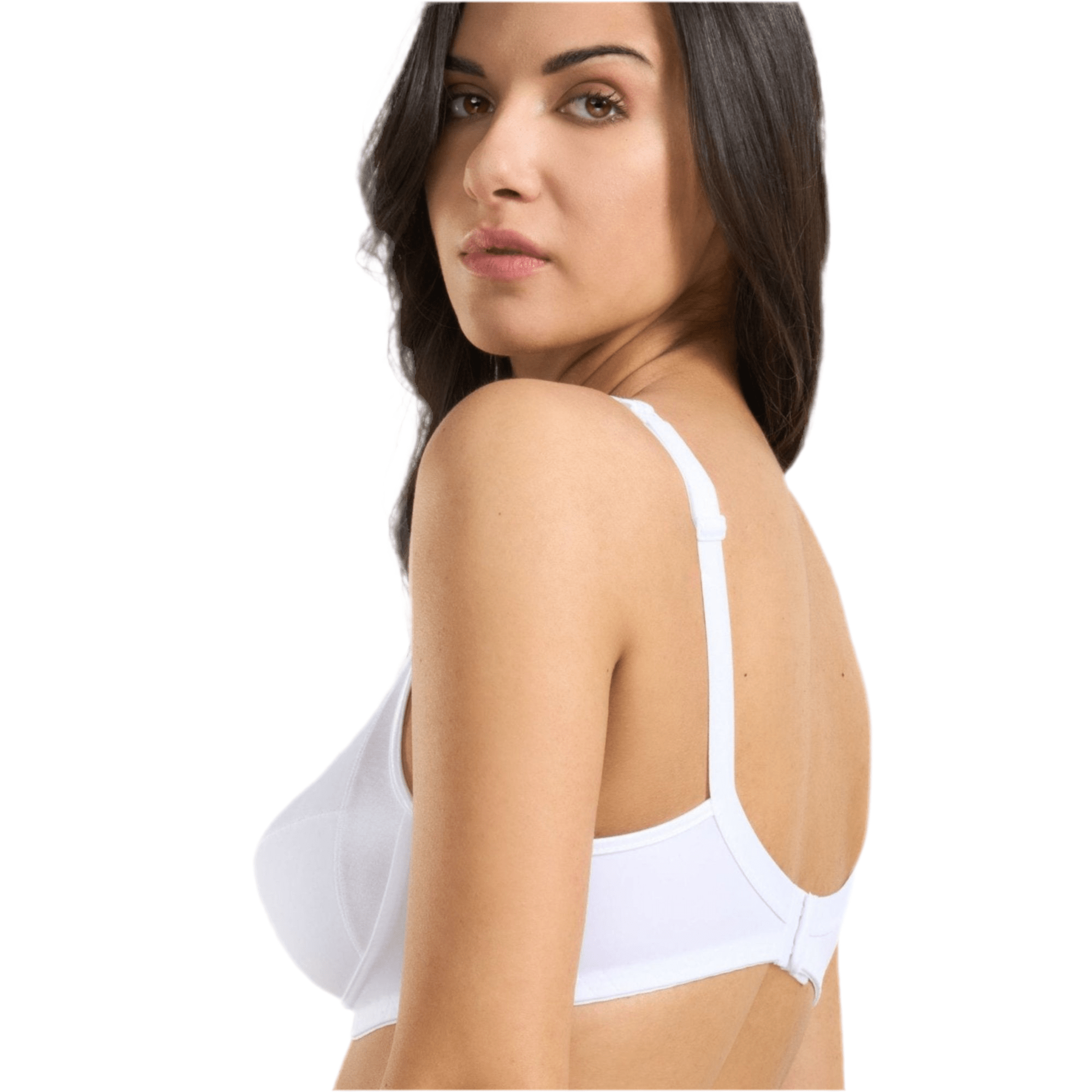 Reggiseno con Coppa in Cotone Inserti in Raso Spiman Art.2291 - Boutique dell'Intimo e del Neonato