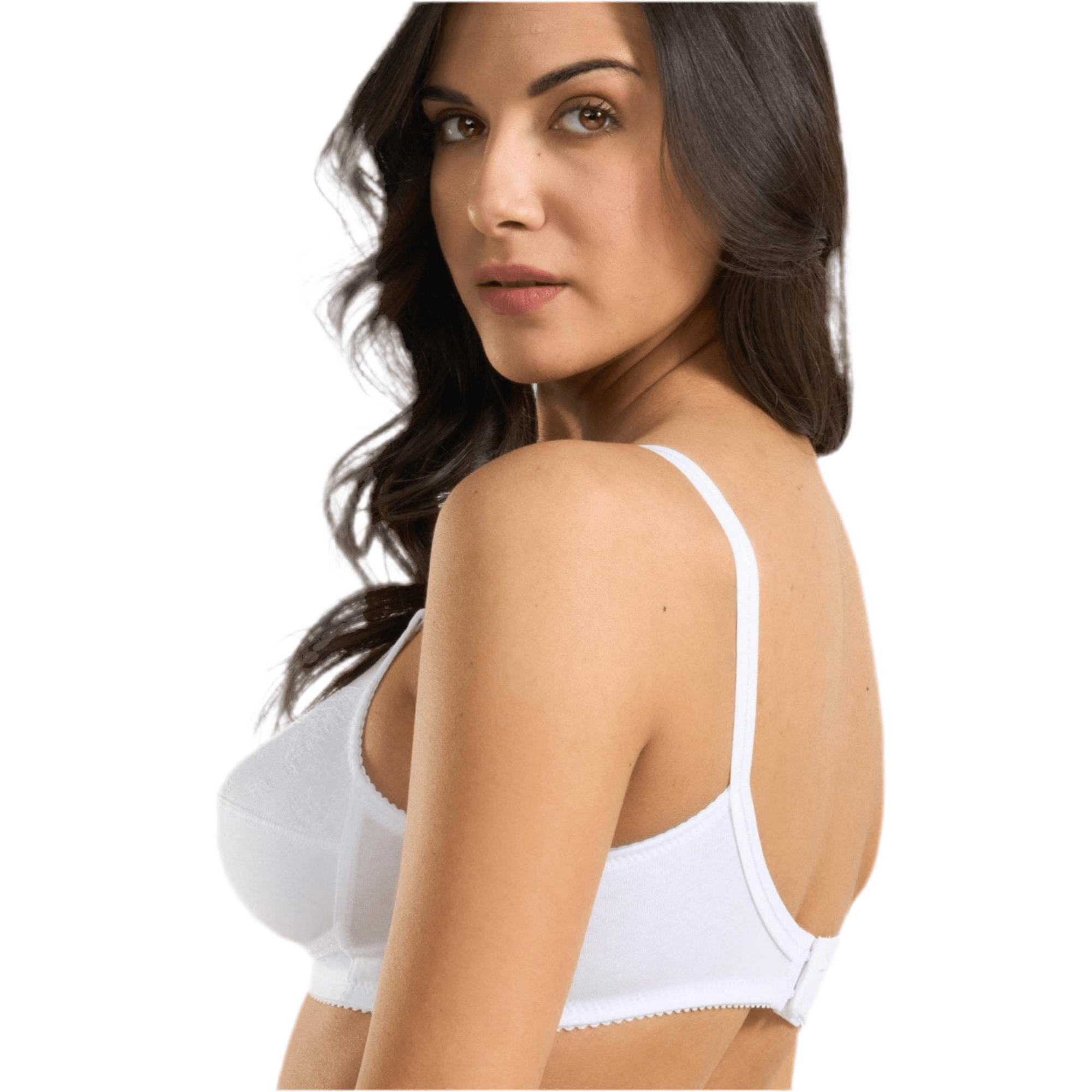 Reggiseno Coppa Morbida in Cotone con Pizzo Spiman Art.338 - Boutique dell'Intimo e del Neonato