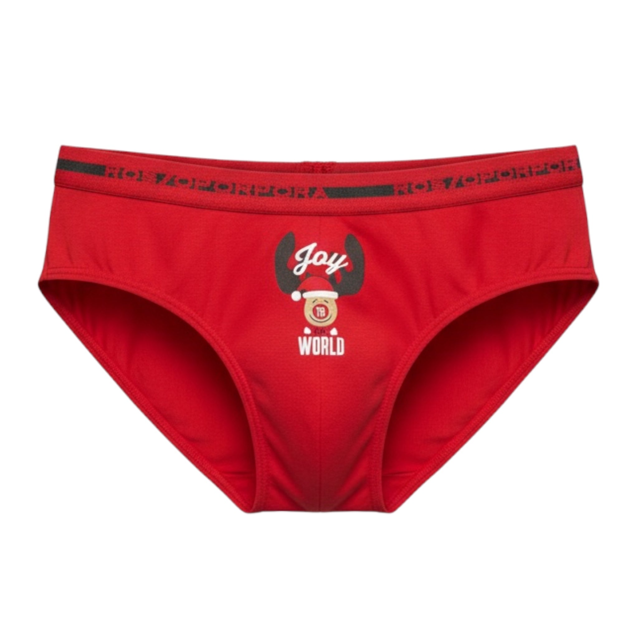 Slip Bimbo Natalizio in Cotone Elastico Esterno Rossoporpora Art.NB327B - Boutique dell'Intimo e del Neonato