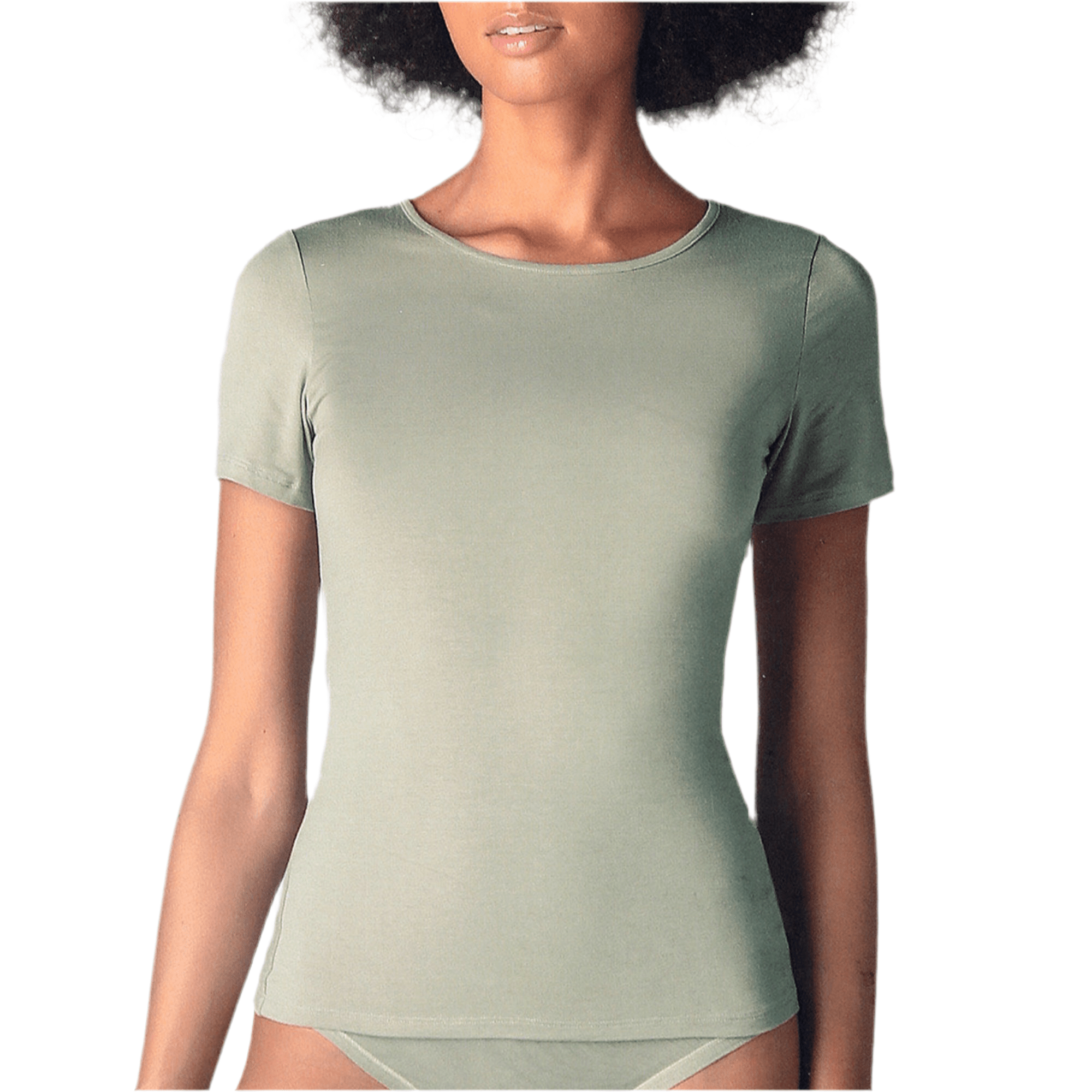 T-Shirt Mezza Manica Girocollo in Cotone Modal Si è Lei Art.6010 - Boutique dell'Intimo e del Neonato