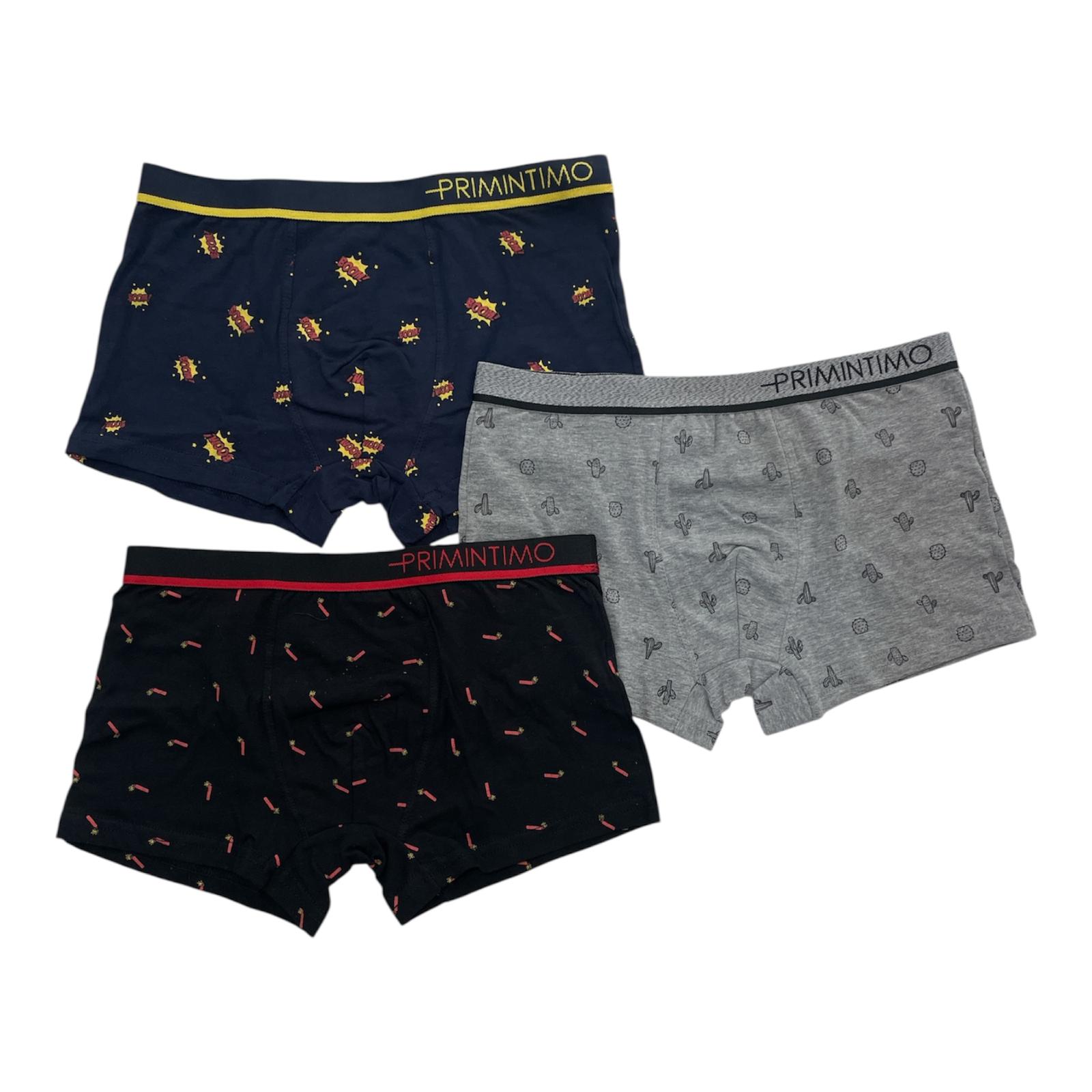 Tri - Pack Boxer Ragazzo Fantasia Primintimo Art.JP232 - Boutique dell'Intimo e del Neonato