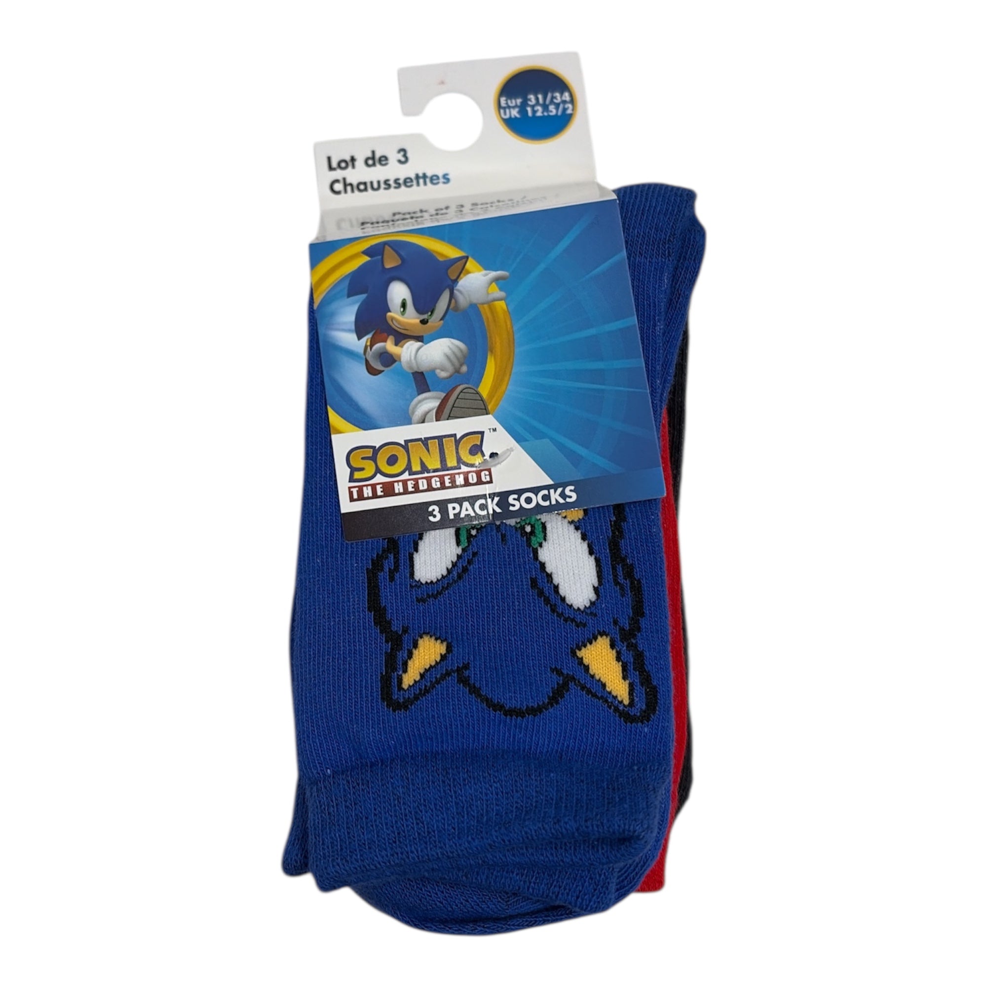 Tri - Pack Calza Corta Bimbo in Caldo Cotone SONIC Sun City Art.HY06026 - Boutique dell'Intimo e del Neonato