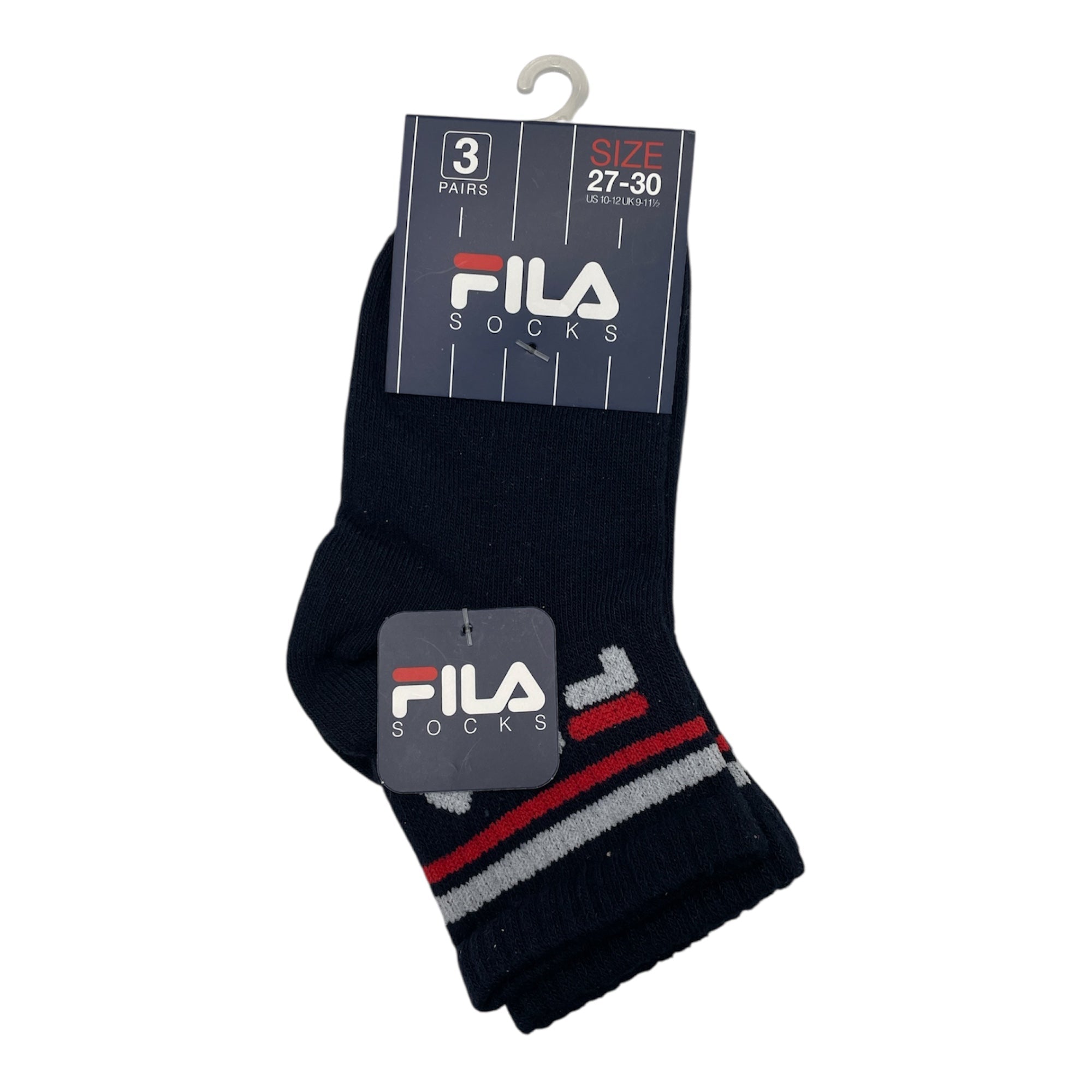 TRI - PACK CALZA CORTA COTONE BIKE FILA ART.F8338 - Boutique dell'Intimo e del Neonato