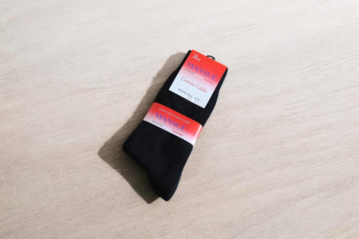 TRI - PACK CALZA CORTA IN CALDO COTONE MANSUE - BOUTIQUE INTIMO E NEONATO