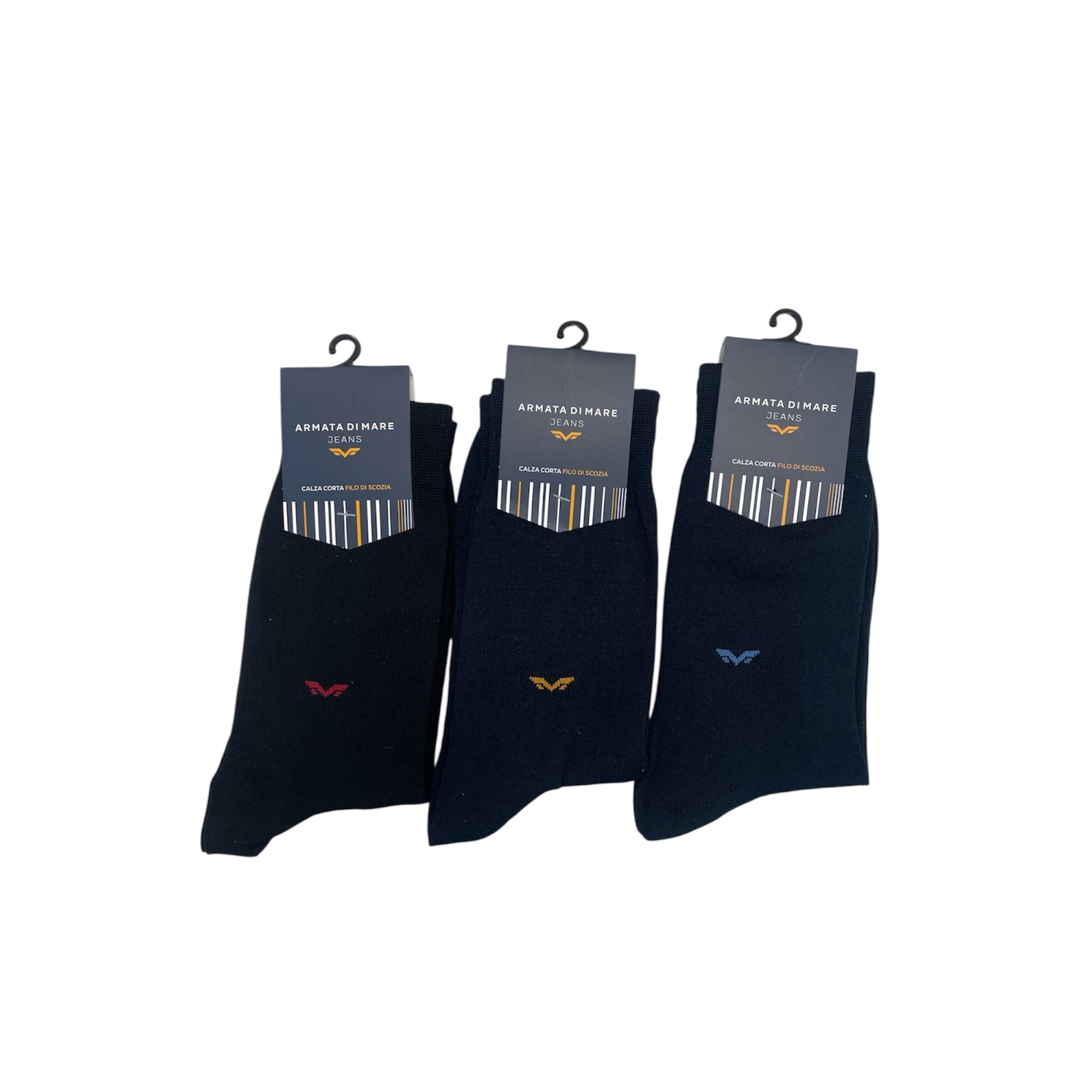 Tri - pack Calza corta uomo filo di Scozia Armata di Mare art.AR18201 - BOUTIQUE INTIMO E NEONATO
