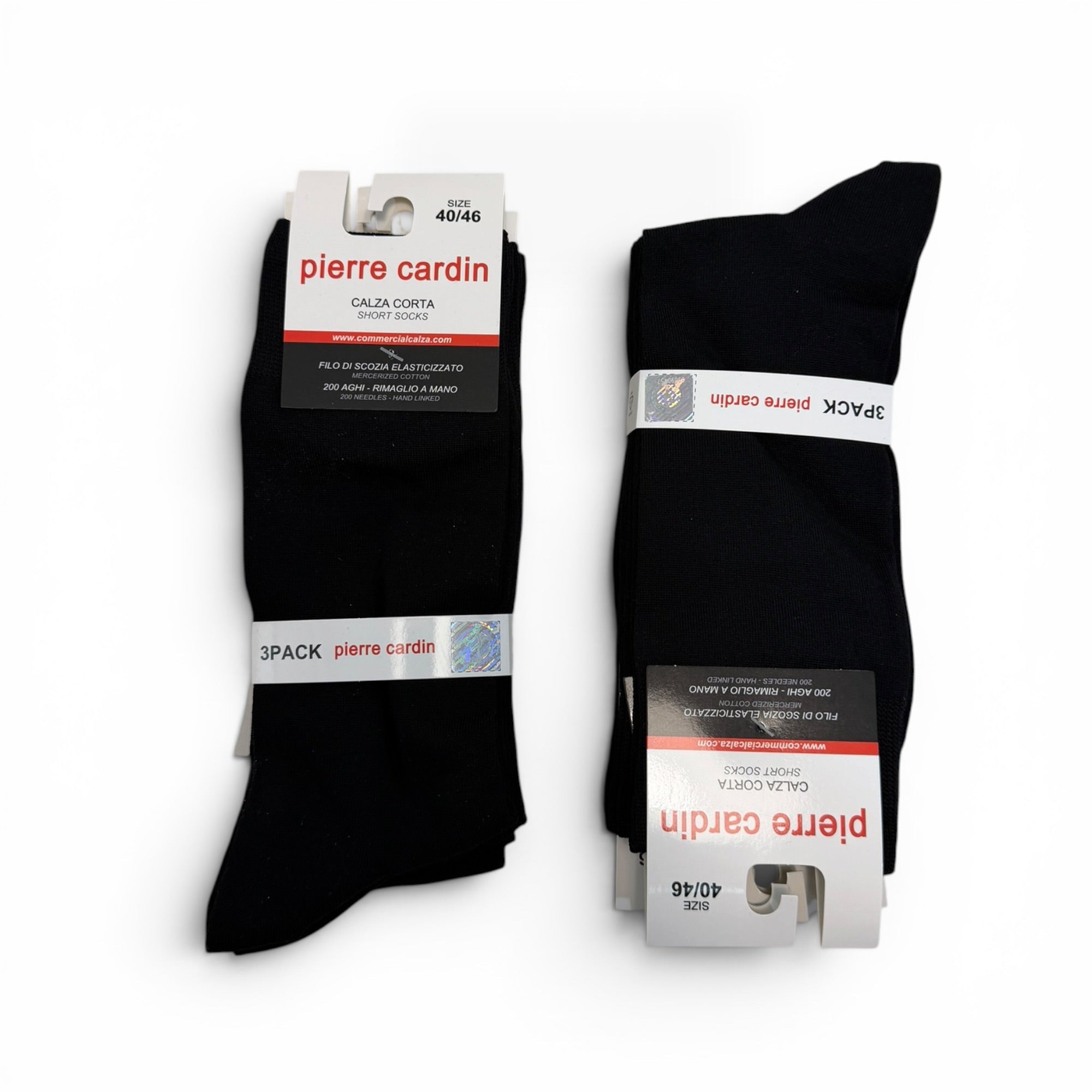 Tri Pack Calza Corta Uomo in Filo di Scozia Elasticizzato Pierre Cardin Art.PC EASY BIS - Boutique dell'Intimo e del Neonato