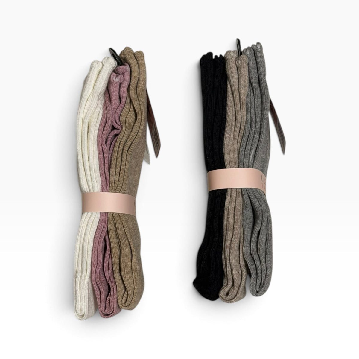 Tri-Pack Calze Bimba Corto in Caldo Cotone Orletto Scopri Art.TABATA - Boutique dell'Intimo e del Neonato