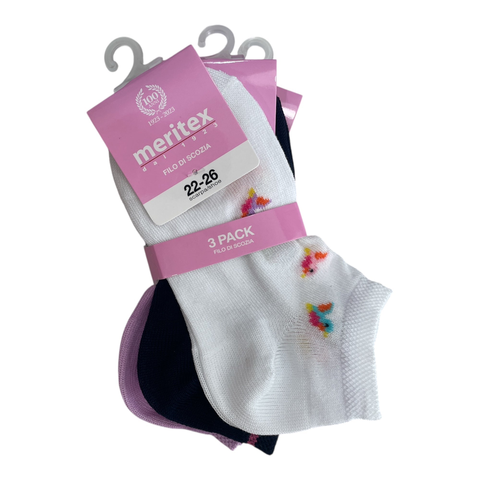 Tri - pack Fantasmino Bimba in Cotone Meritex Art.7592 CHER - Boutique dell'Intimo e del Neonato