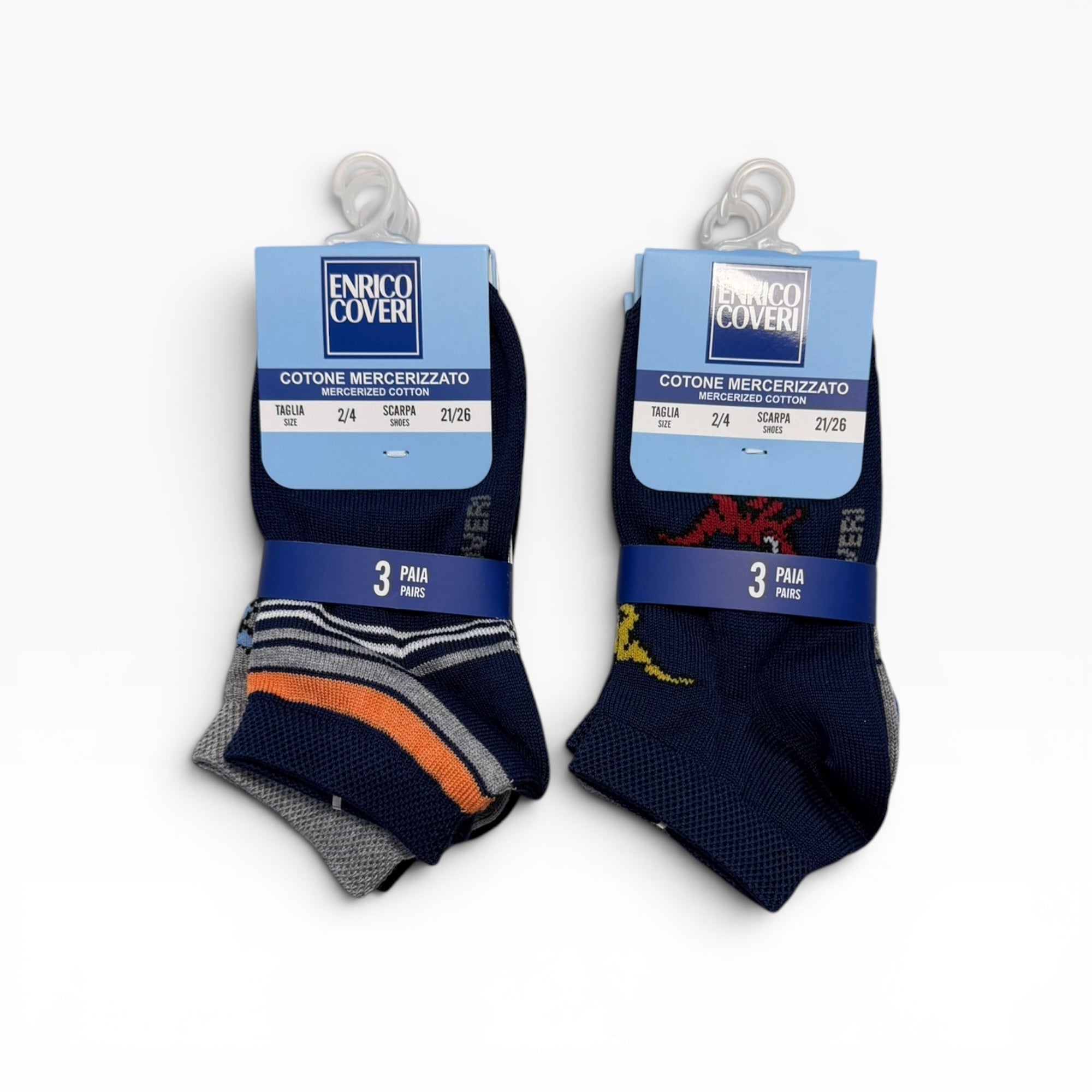 Tri - Pack Fantasmino Bimbo in Cotone Enrico Coveri Art.TRIAD_BS13 - Boutique dell'Intimo e del Neonato
