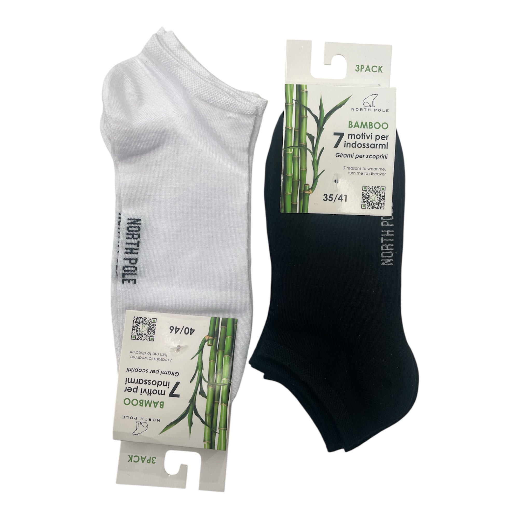 Tri - Pack Fantasmino Donna in Cotone Bamboo North Pole Art.E03 - BOUTIQUE INTIMO E NEONATO