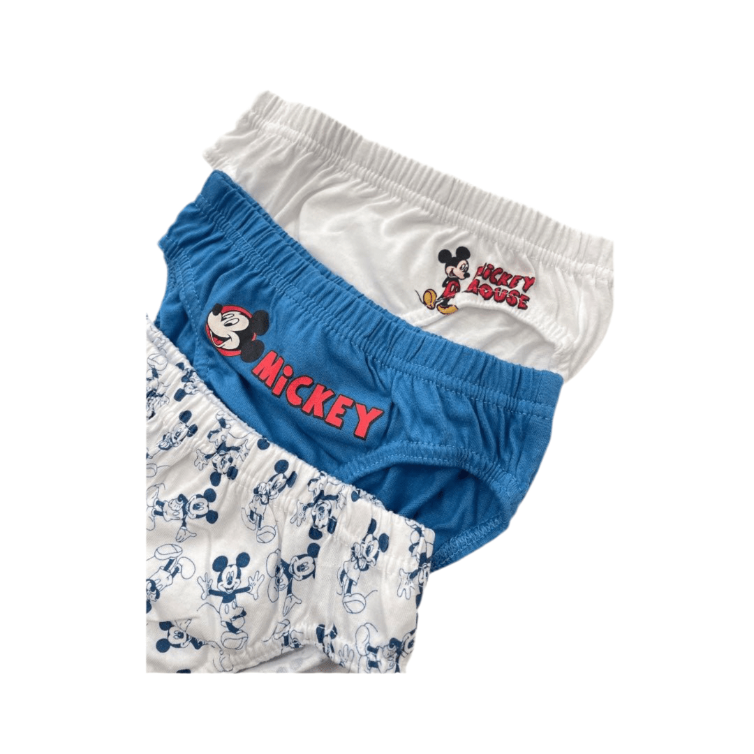 TRI - PACK SLIP BIMBO DISNEY MICKEY MOUSE ART.DY82G7401 - Boutique dell'Intimo e del Neonato