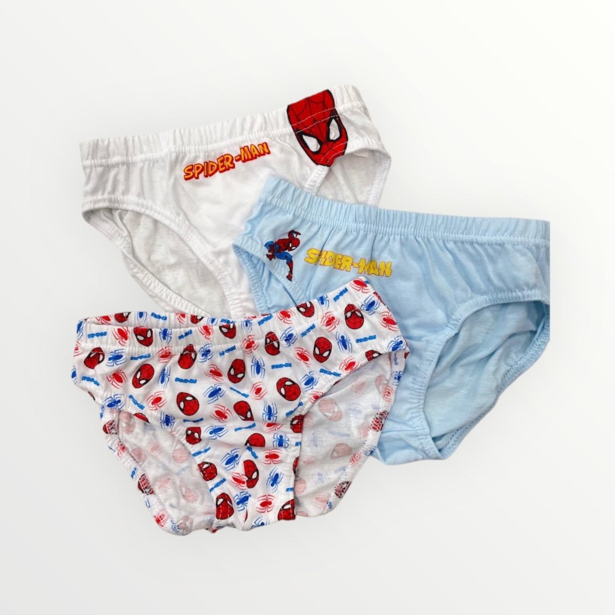 TRI - PACK SLIP BIMBO MARVEL SPIDER - MAN ART.MV82M4403 - BOUTIQUE INTIMO E NEONATO