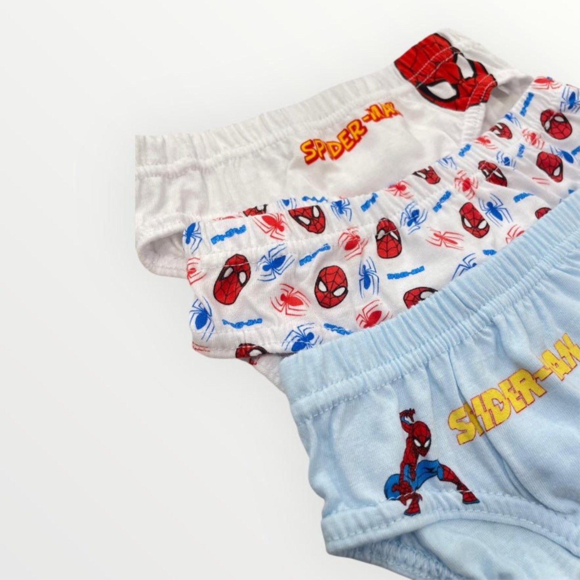 TRI - PACK SLIP BIMBO MARVEL SPIDER - MAN ART.MV82M4403 - BOUTIQUE INTIMO E NEONATO