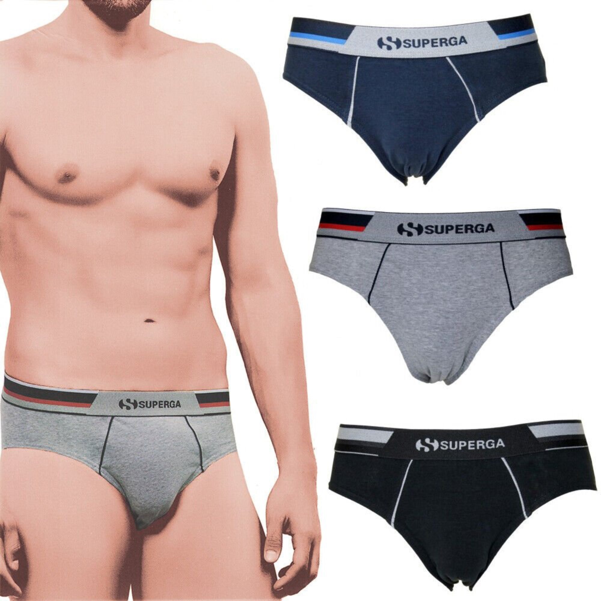 TRI - PACK SLIP SUPERGA ART.S1124SW - BOUTIQUE INTIMO E NEONATO