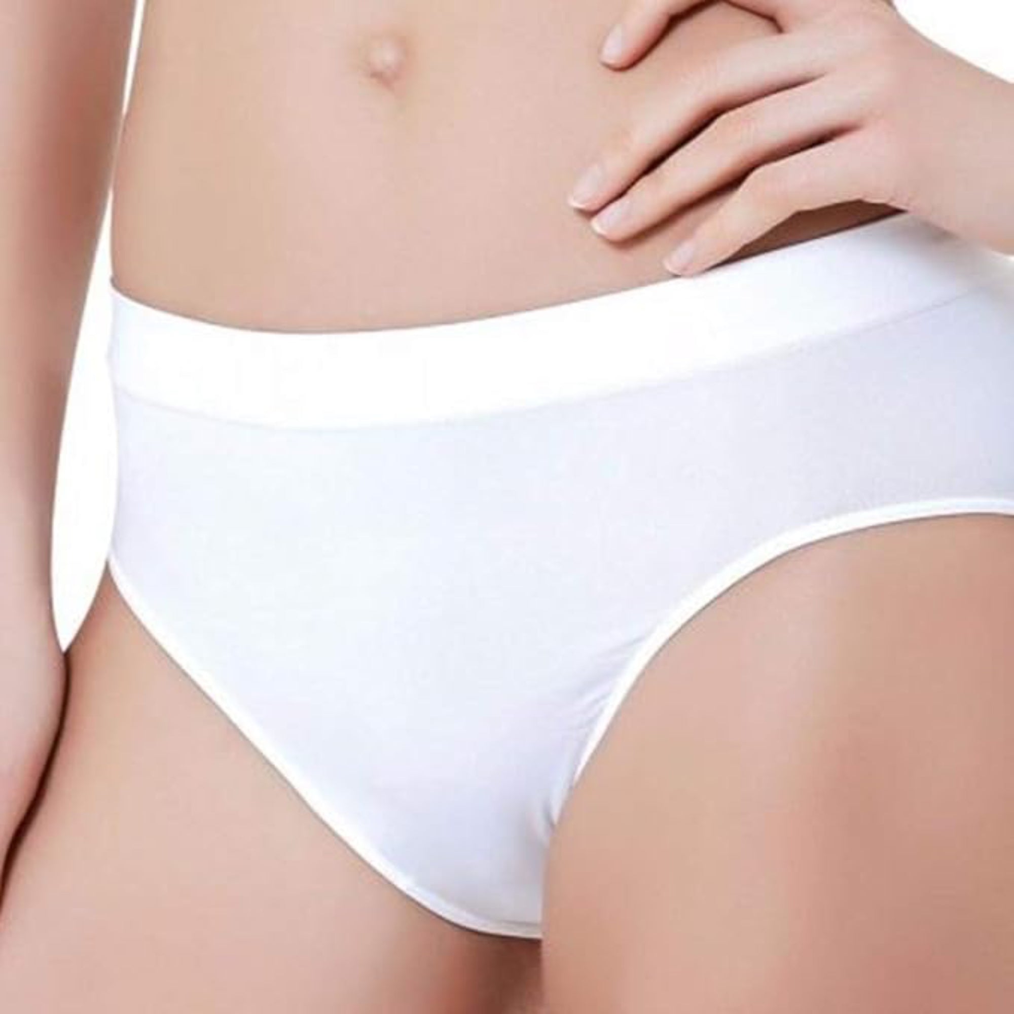 TRI - PACK SLIP VITA ALTA MICROFIBRA ILARY ART.617 - BOUTIQUE INTIMO E NEONATO