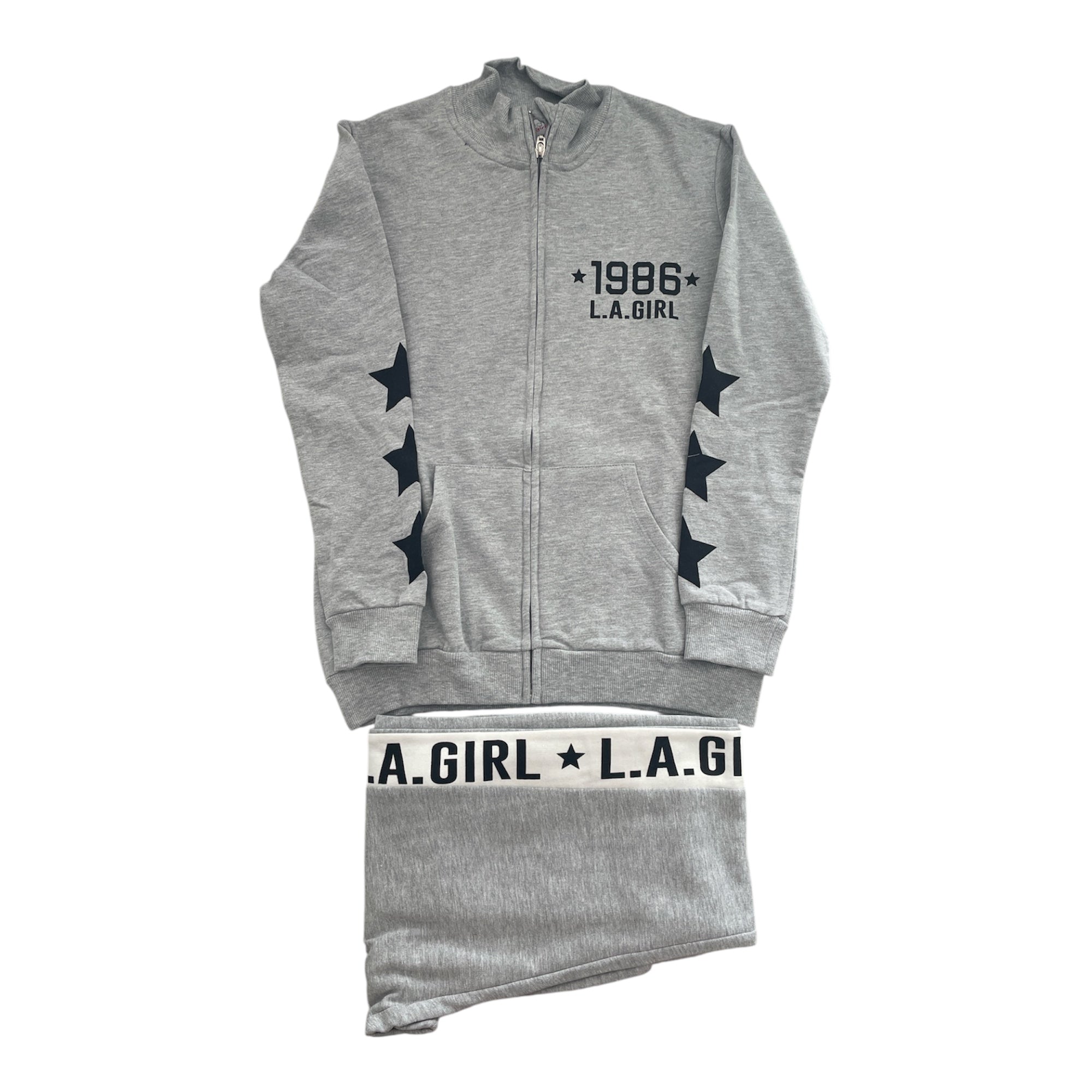 Tuta Ragazza in Cotone Interlock con Apertura Davanti Jadea Art.P7004 - Boutique dell'Intimo e del Neonato